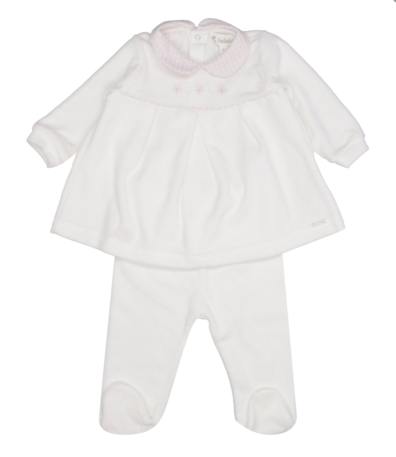 Lalalù | Set Maglia Pantalone Latte