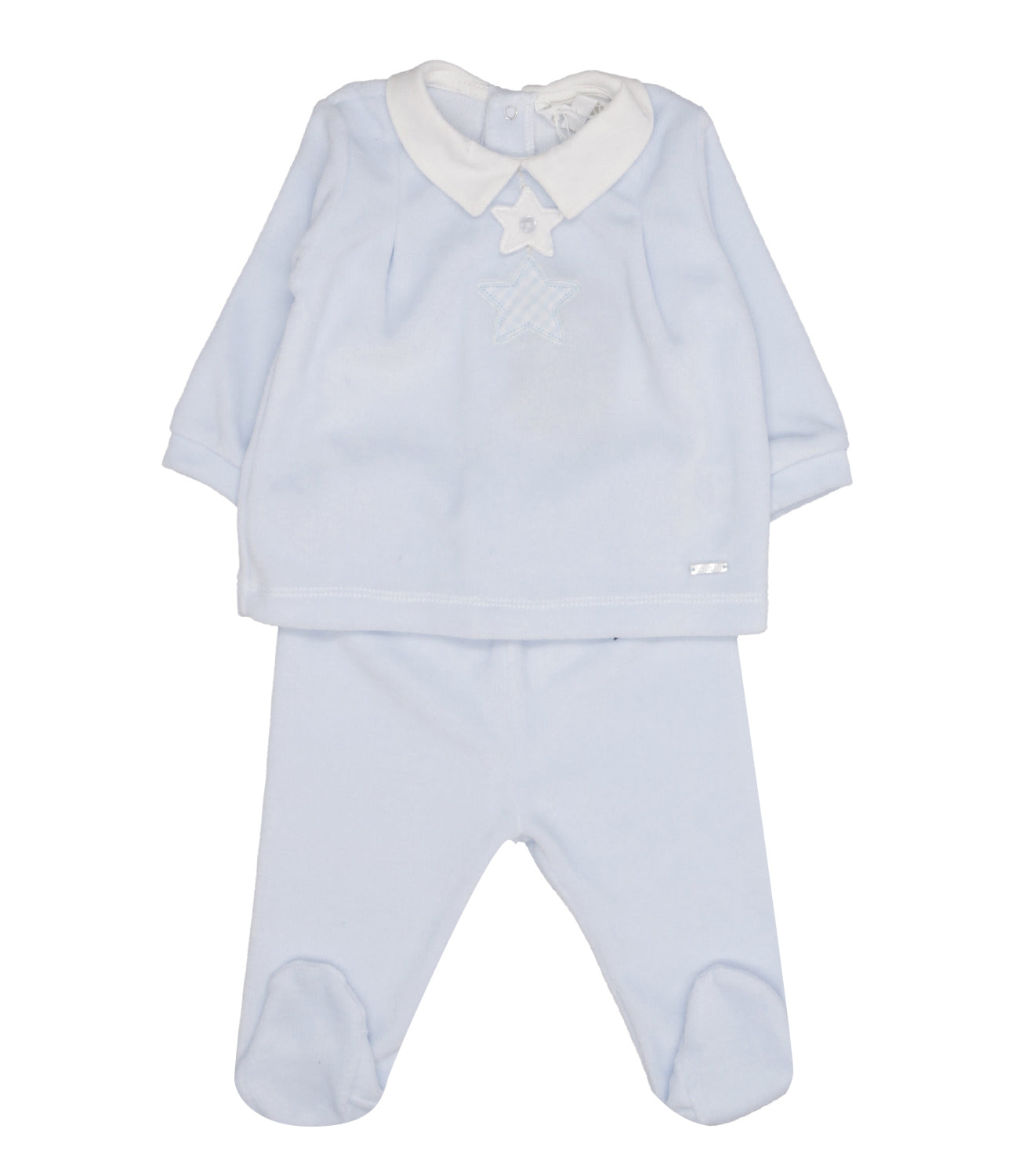 Lalalù | Set Maglia Pantalone Cielo