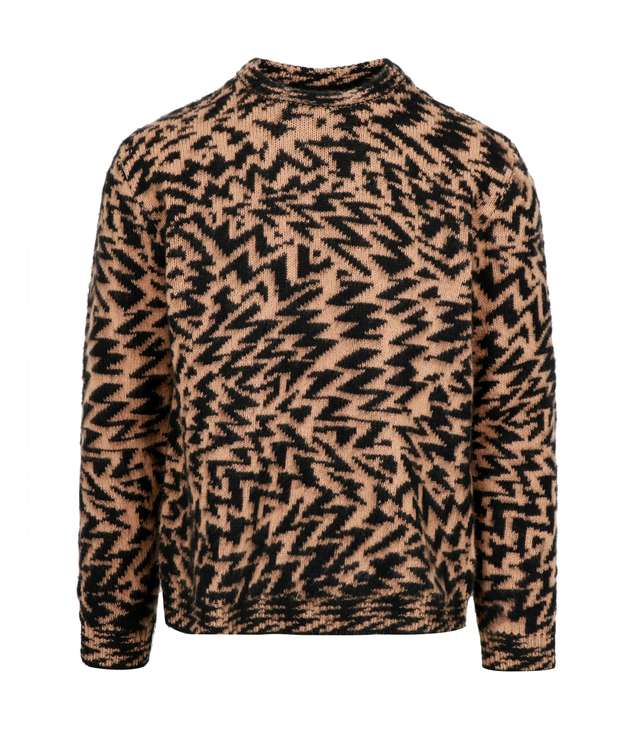 Laneus | Maglia Cammello Nero