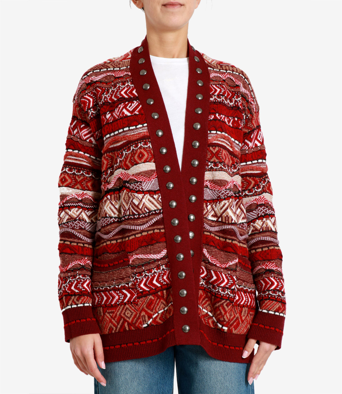 Laneus | Cardigan Bordeaux