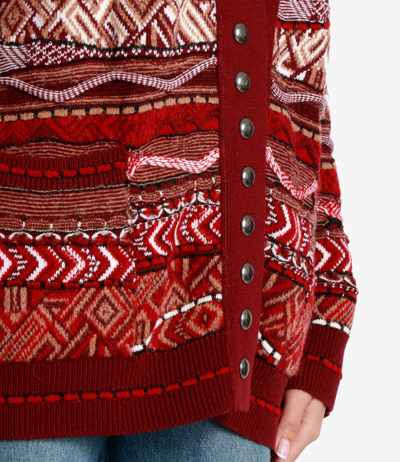 Laneus | Cardigan Bordeaux