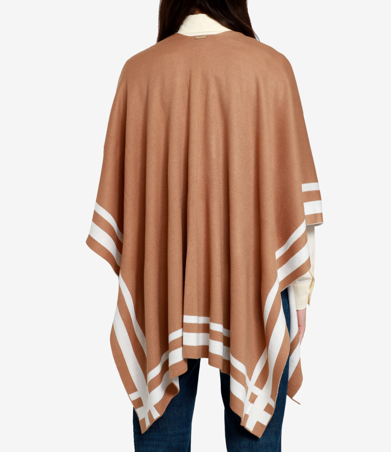 Lauren Ralph Lauren | Poncho Cammello e Panna