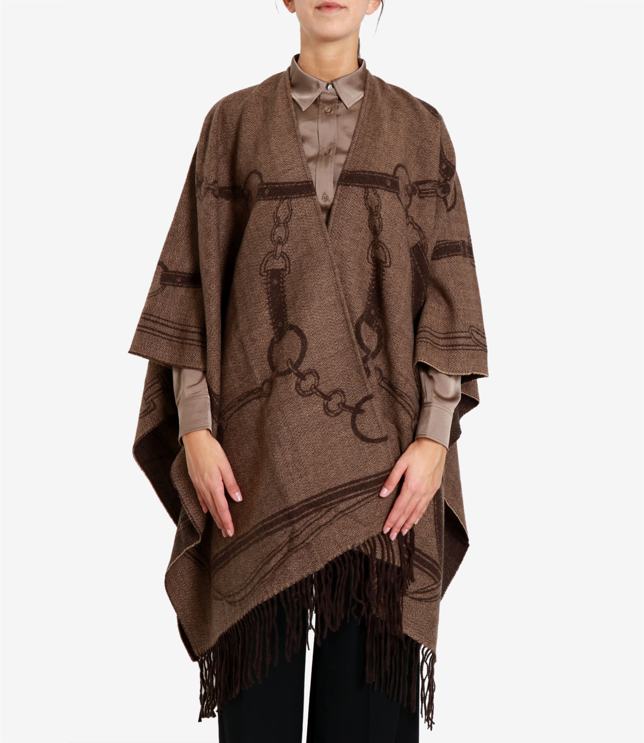 Lauren Ralph Lauren | Poncho Marrone