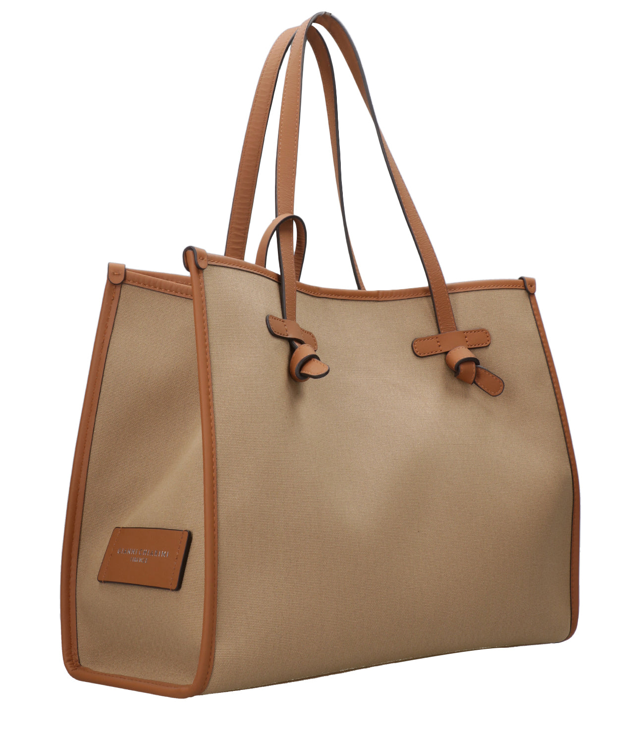 Marcella Club | Borsa a Spalla Sabbia e Camel