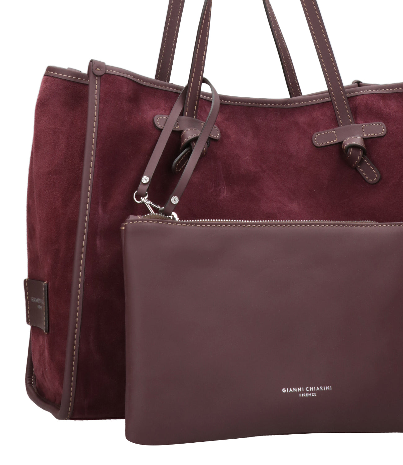 Marcella Club | Borsa a Spalla Bordeaux