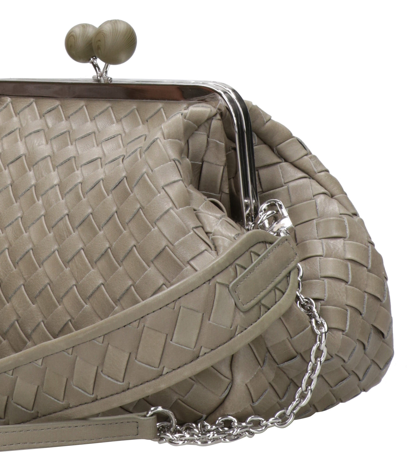 Max Mara Weekend | Borsa a spalla Pancia Pasticcino medium Salvia