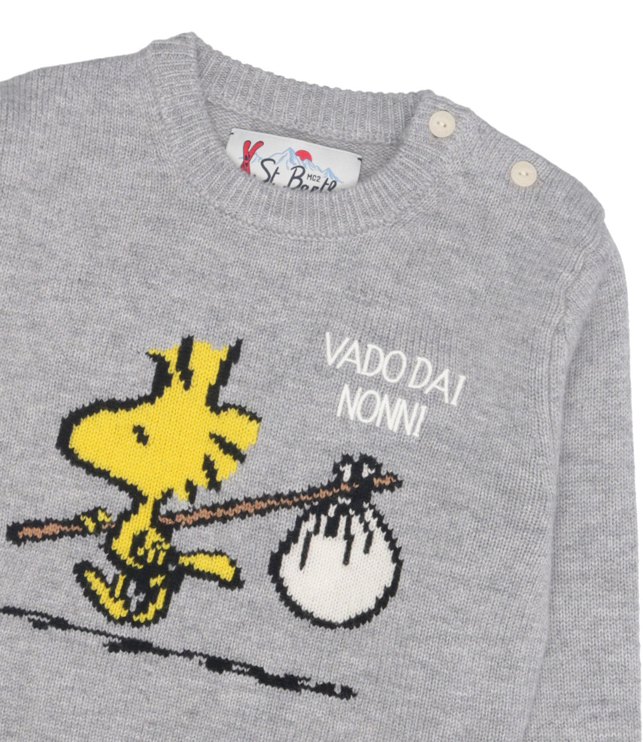 MC2 Saint Barth Kids | Maglia Douglas Grigio medio