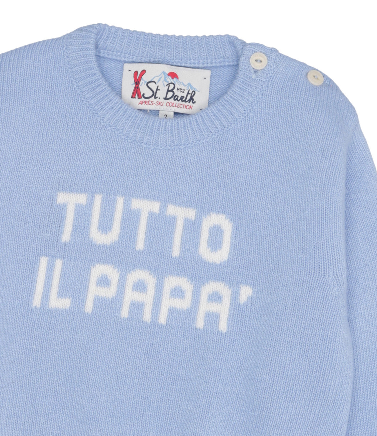 MC2 Saint Barth Kids | Maglia Douglas Celeste