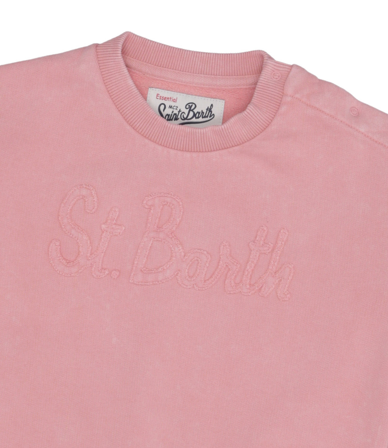 MC2 Saint Barth Kids | Felpa Harley Jr Rosa polvere