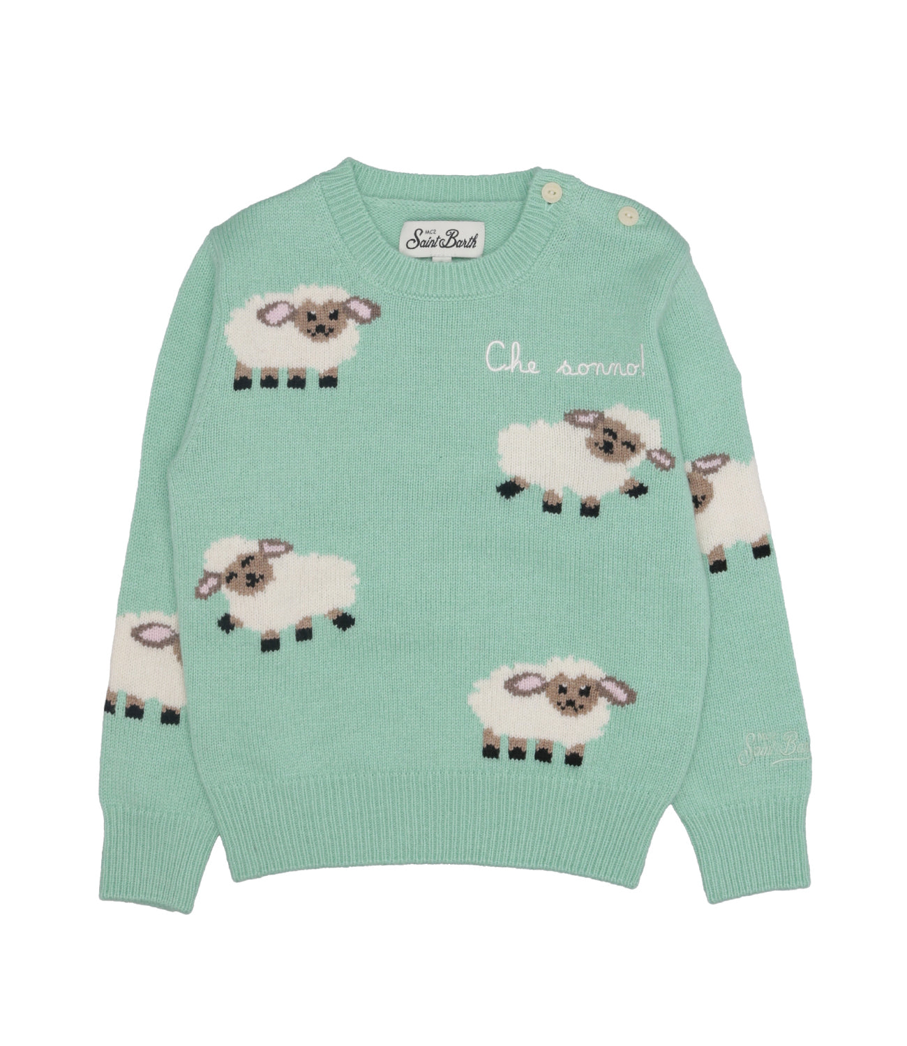 MC2 Saint Barth Kids | Maglia Princess P Salvia