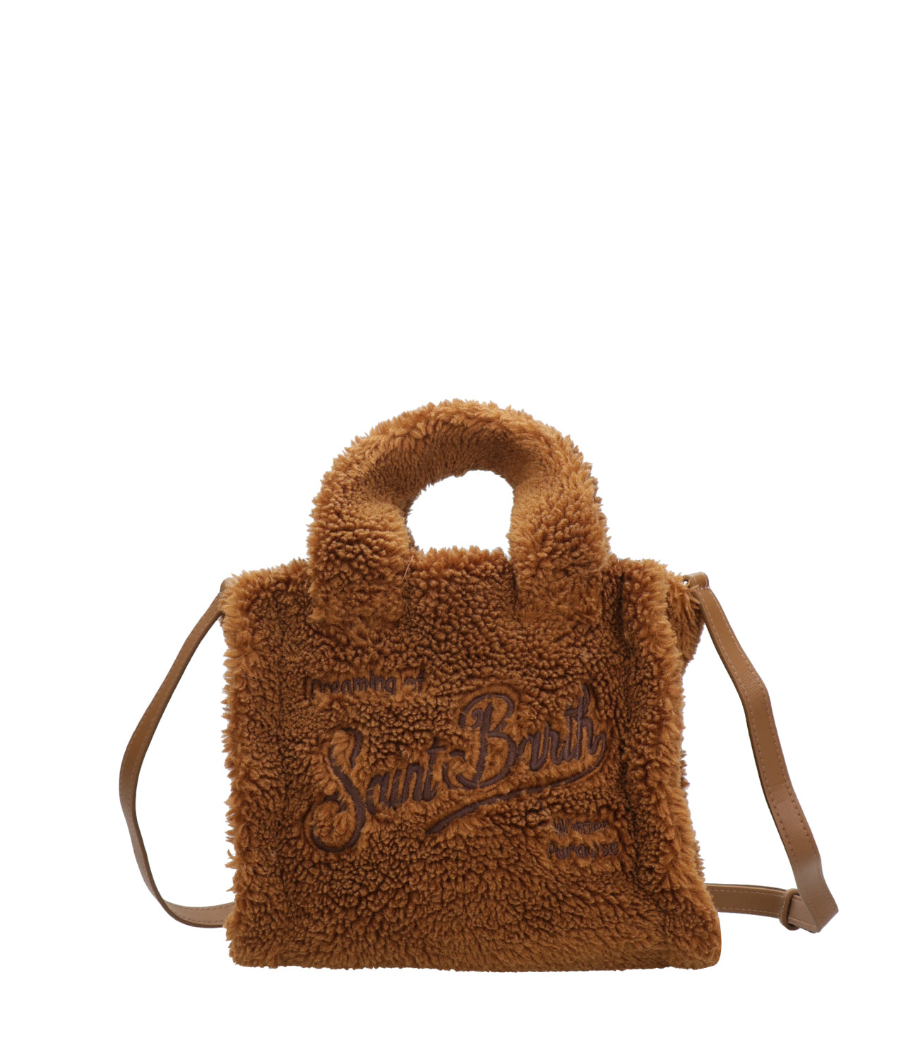 MC2 Saint Barth | Borsa a mano Vanity Mini Teddy Cioccolato