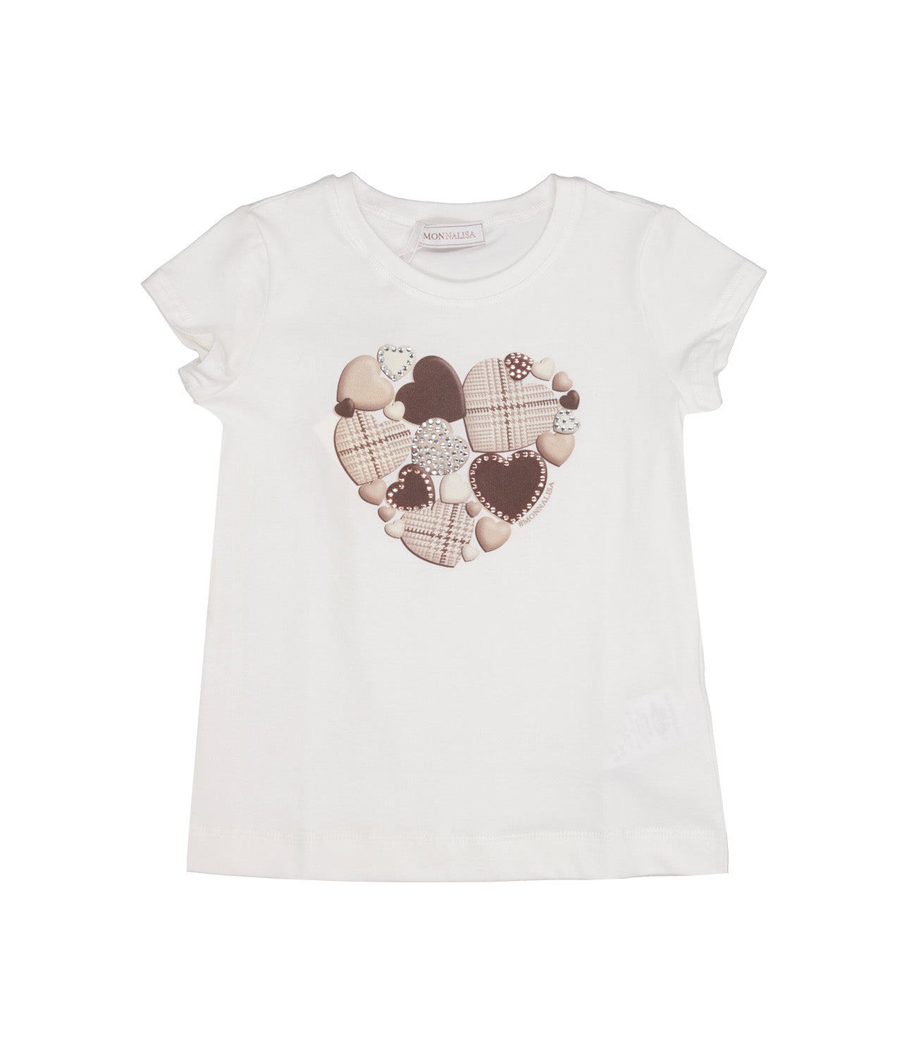 Monnalisa | T-Shirt Panna