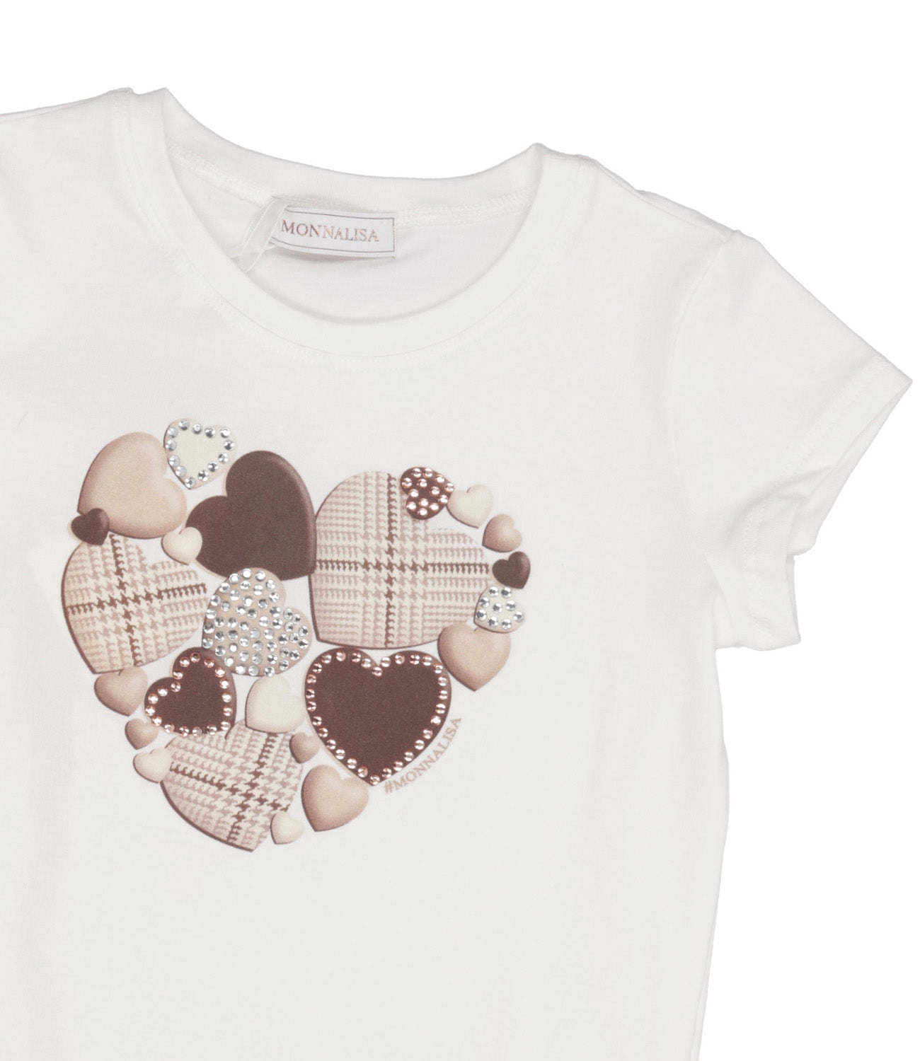 Monnalisa | T-Shirt Panna