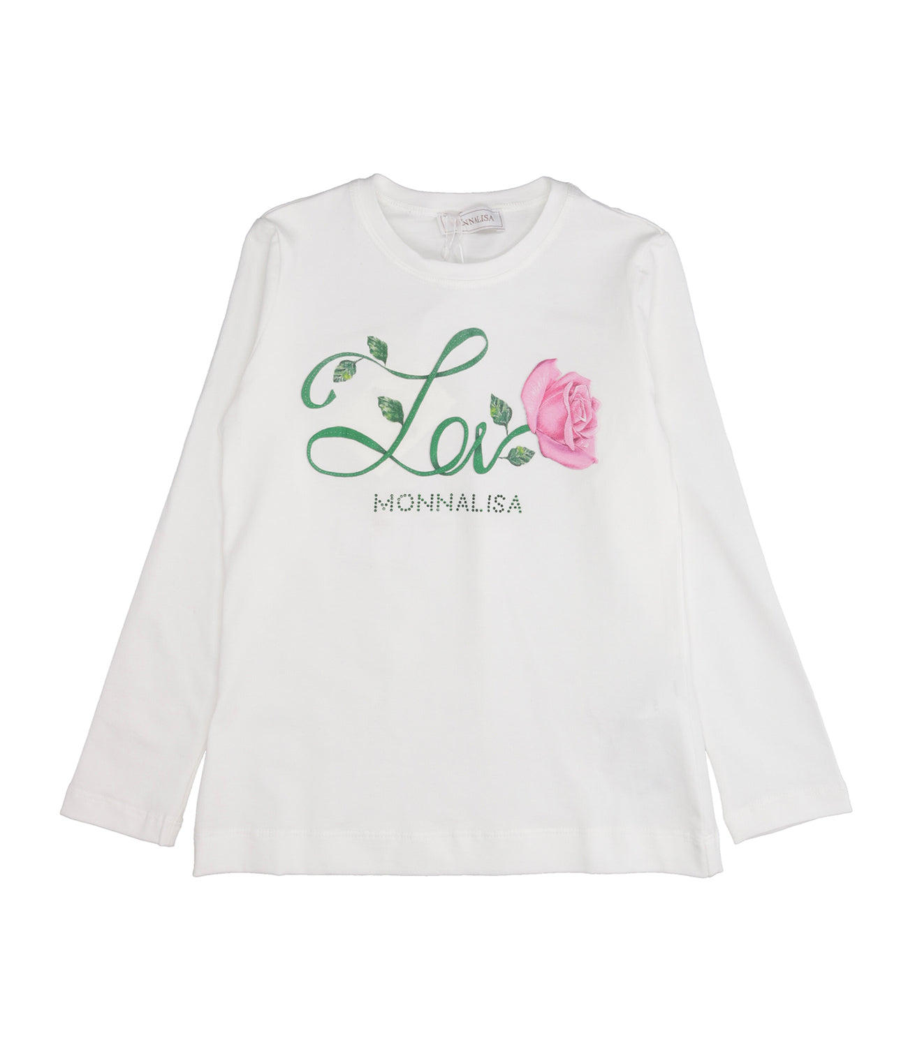 Monnalisa | T-Shirt Panna