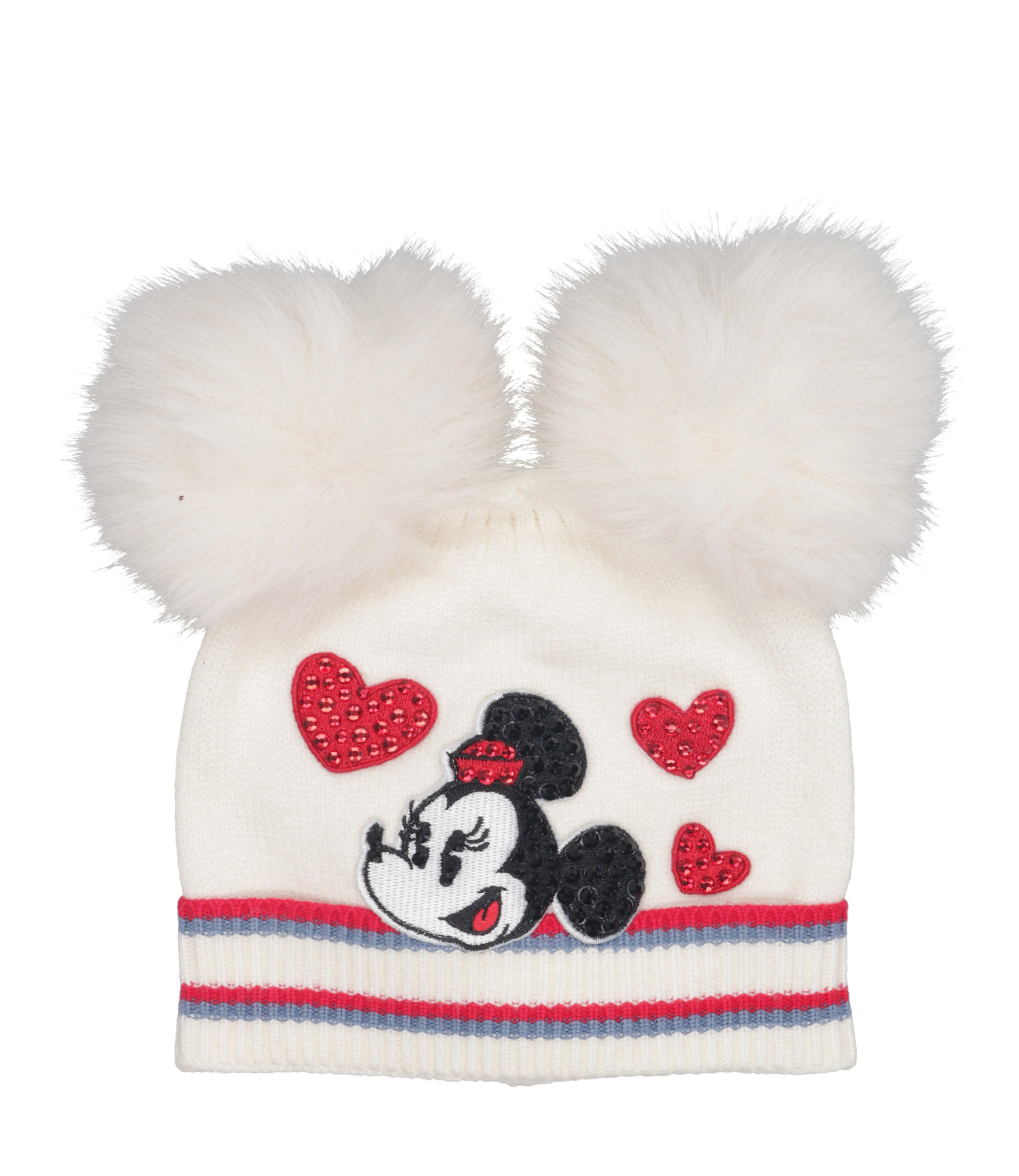 Monnalisa | Cappello Panna Rubino