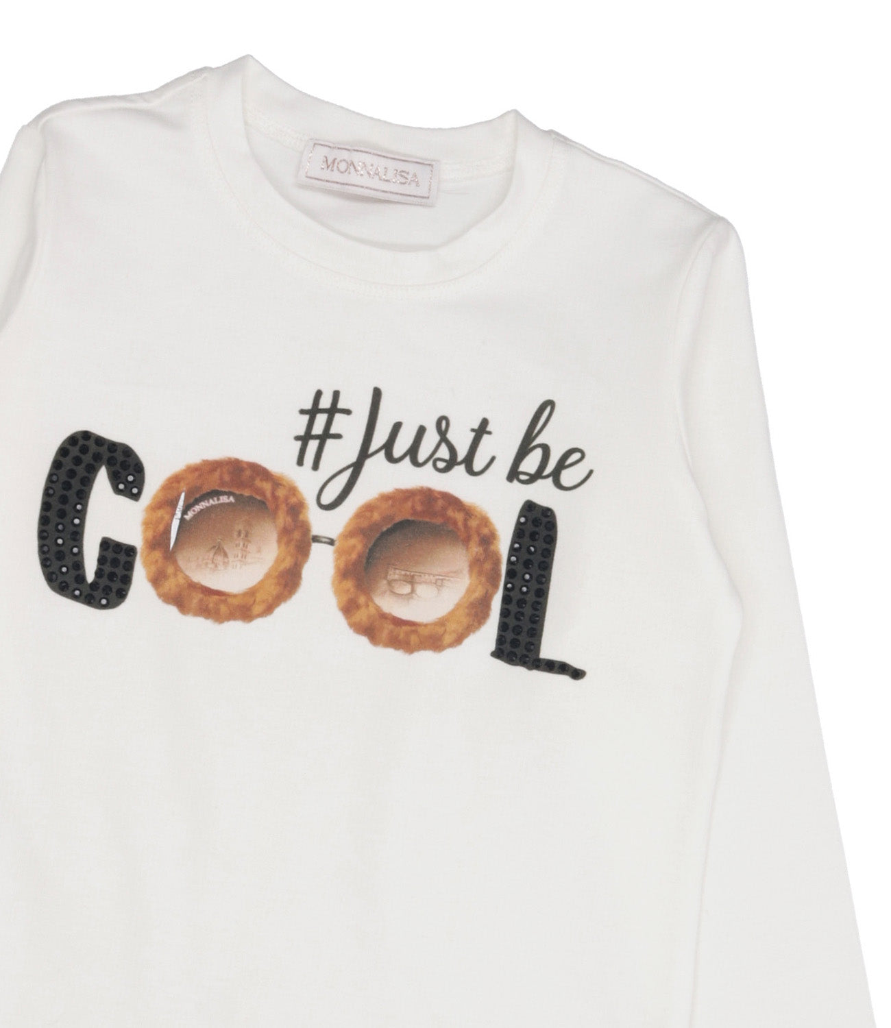 Monnalisa | T-Shirt Panna