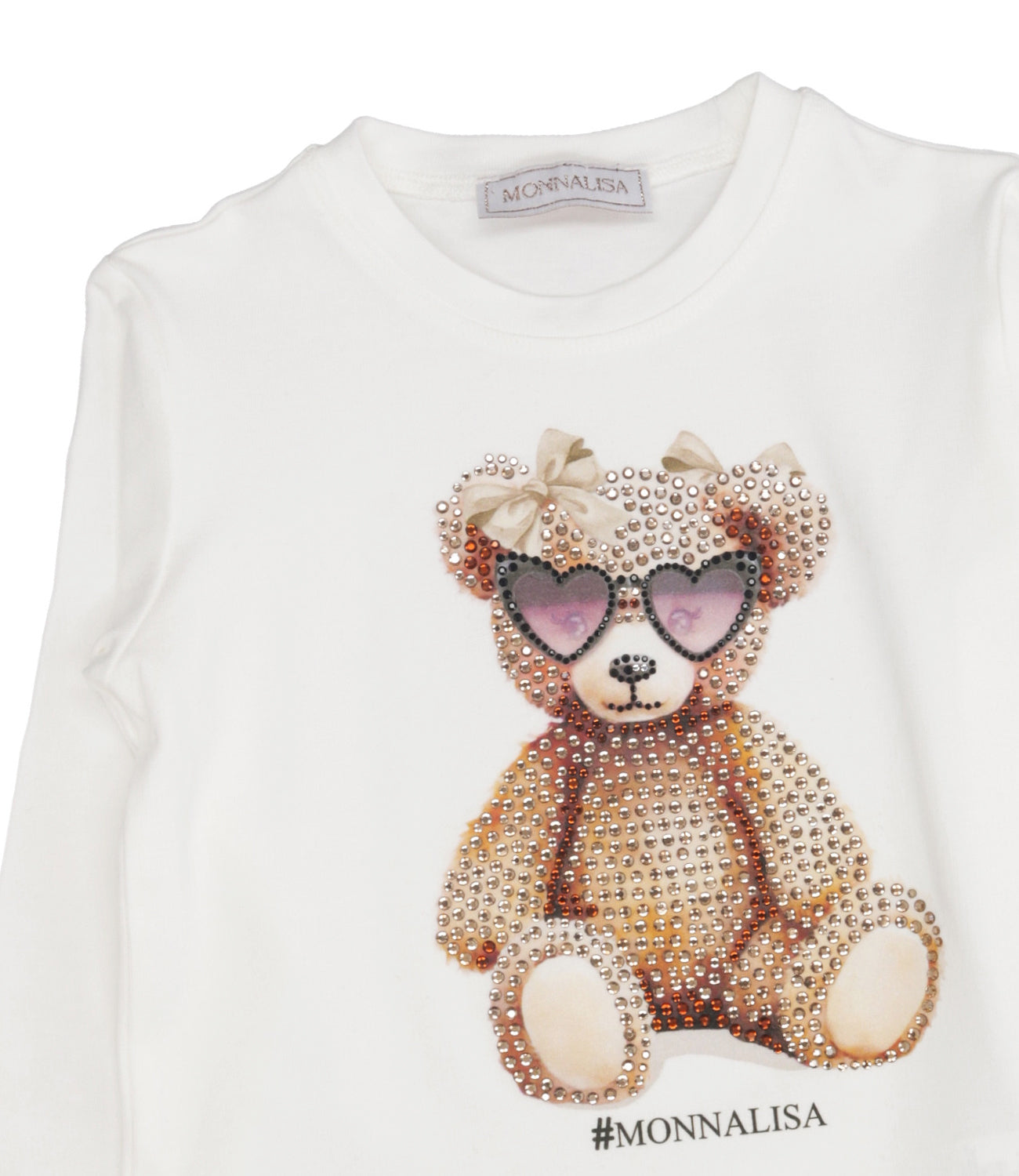 Monnalisa | T-Shirt Panna