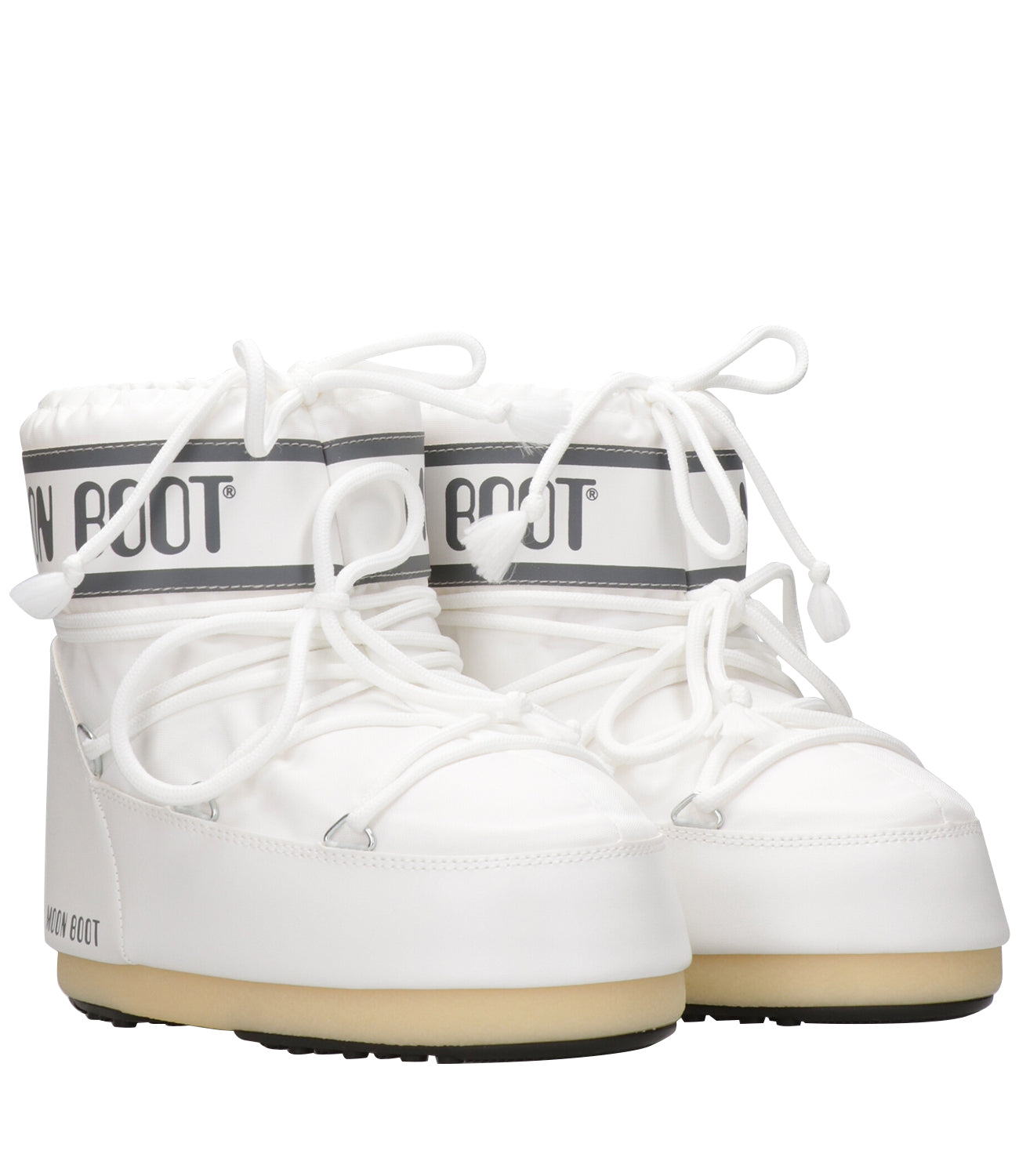 Moon Boot | Tronchetto Icon Low Nylon Bianco