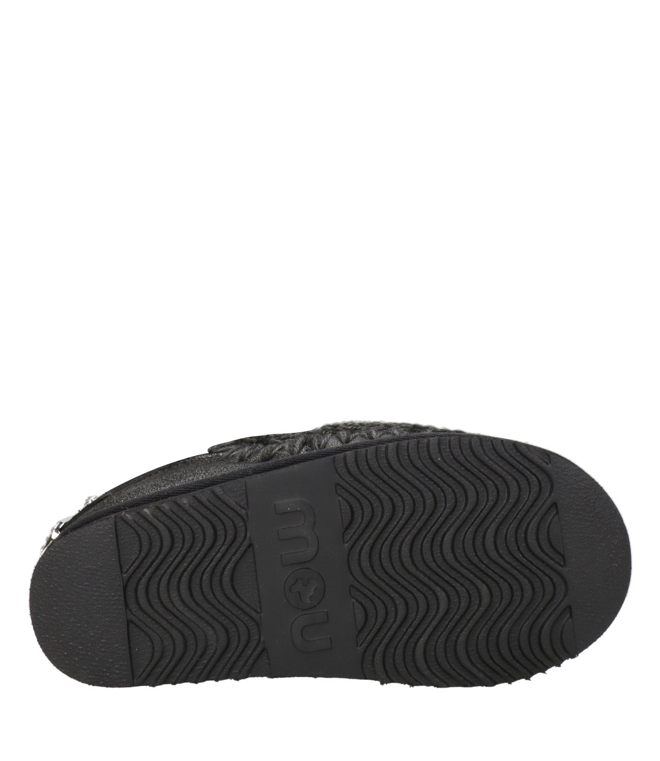 Mou | Tronchetto Eskimo 24 Rhinestones Logo Nero