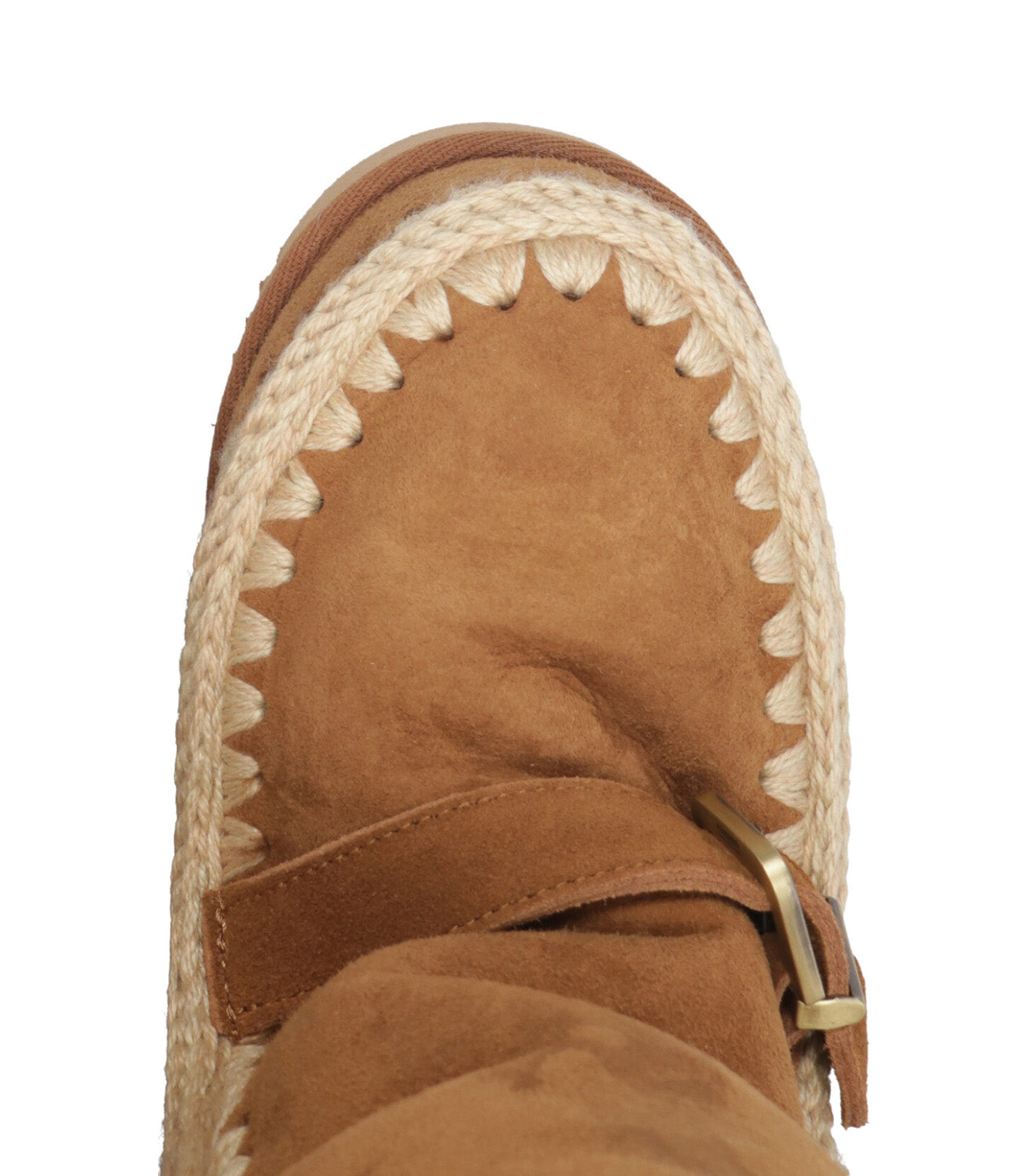 Mou | Tronchetto Eskimo 40 Buckle Straps Cognac