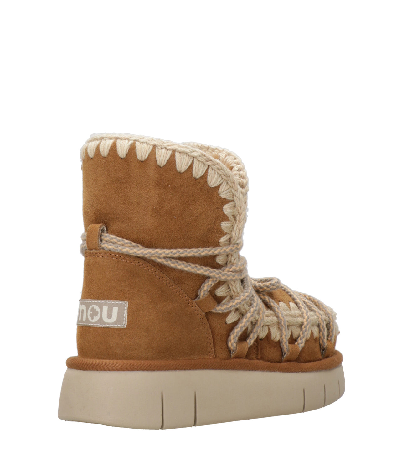 Mou | Tronchetto Bounce Boot Suede Scoubiedoo LCognac