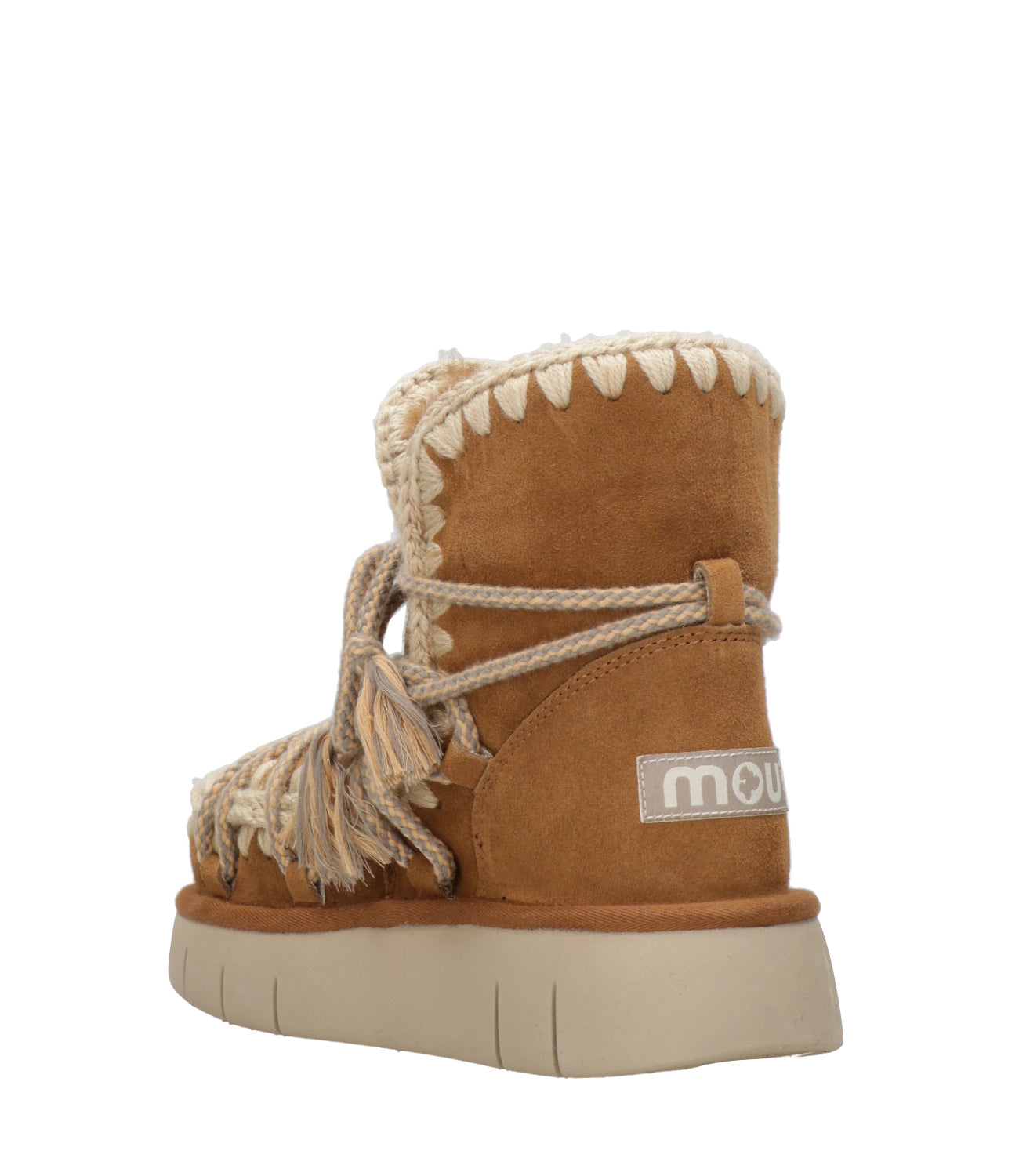 Mou | Tronchetto Bounce Boot Suede Scoubiedoo LCognac