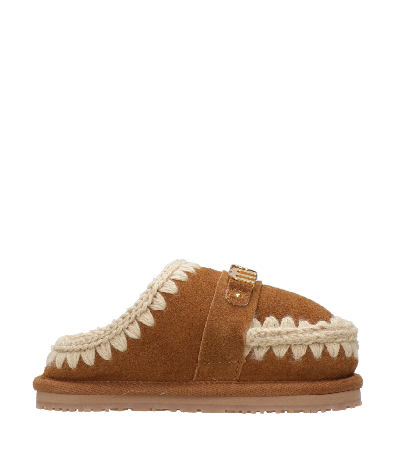 Mou Kids | Sabot Slipper Cognac