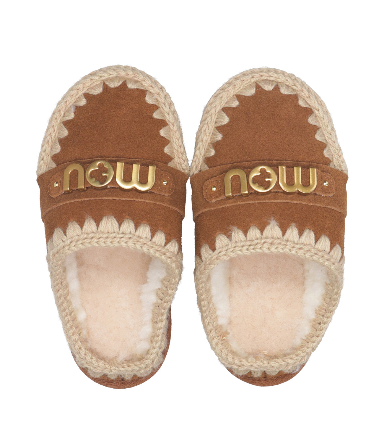 Mou Kids | Sabot Slipper Cognac