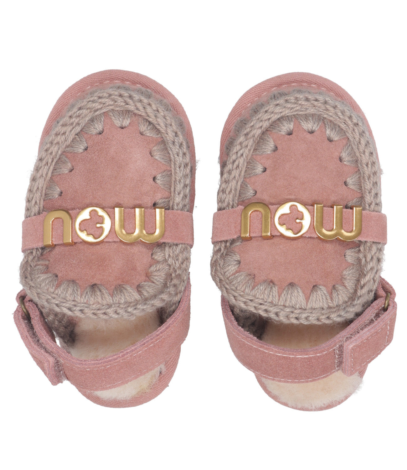 Mou Kids | Sabot Slipper with Back Strap Rosa