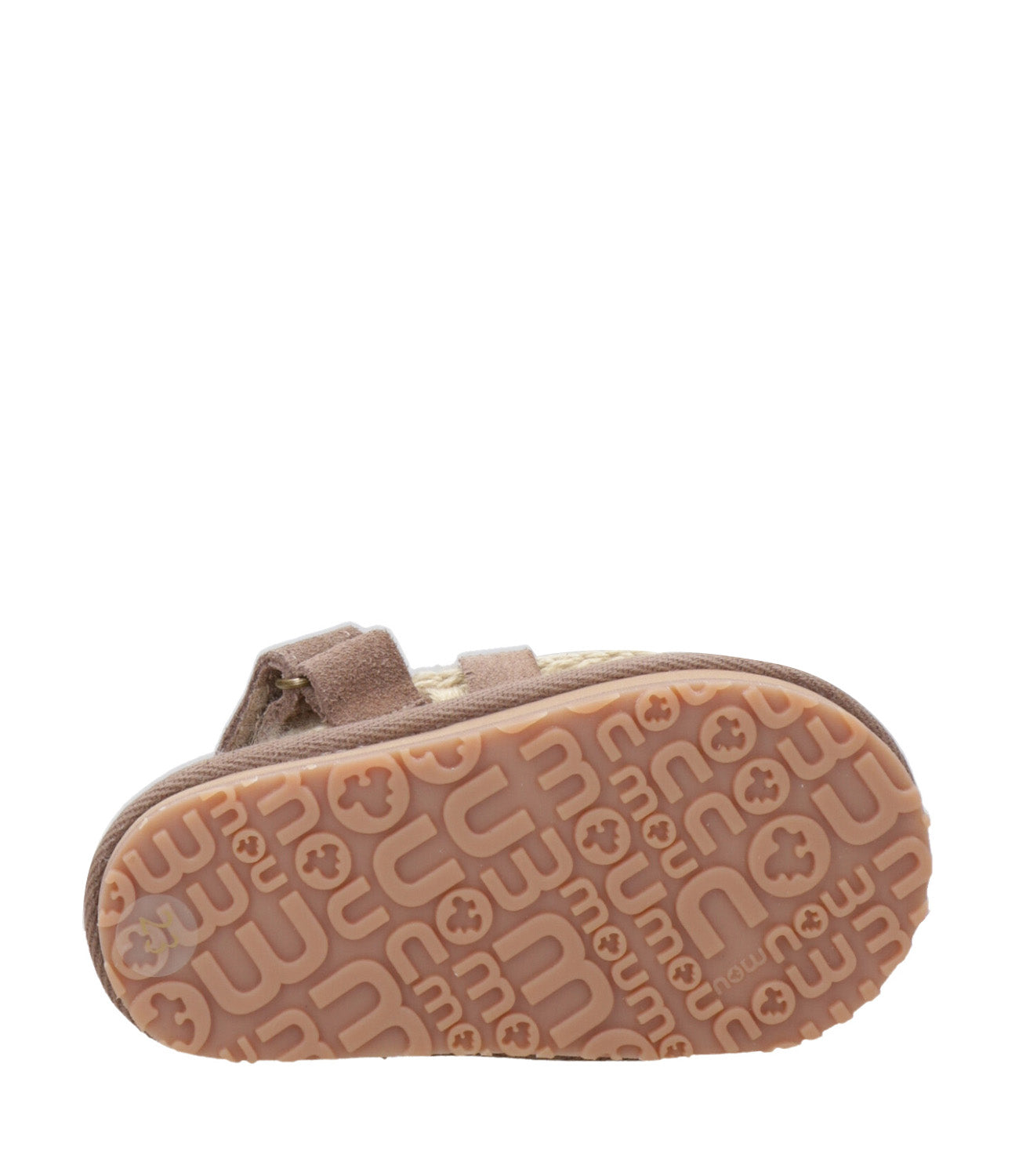 Mou Kids | Sabot Slipper with Back Strap Grigio