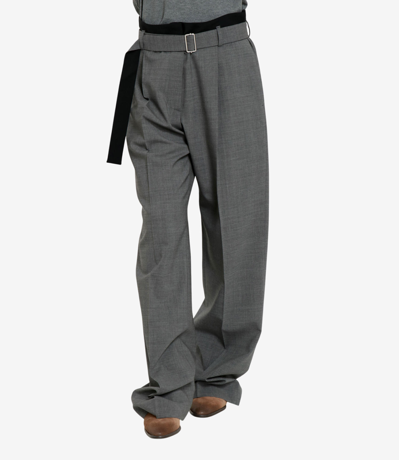 MSGM | Pantalone Grigio scuro