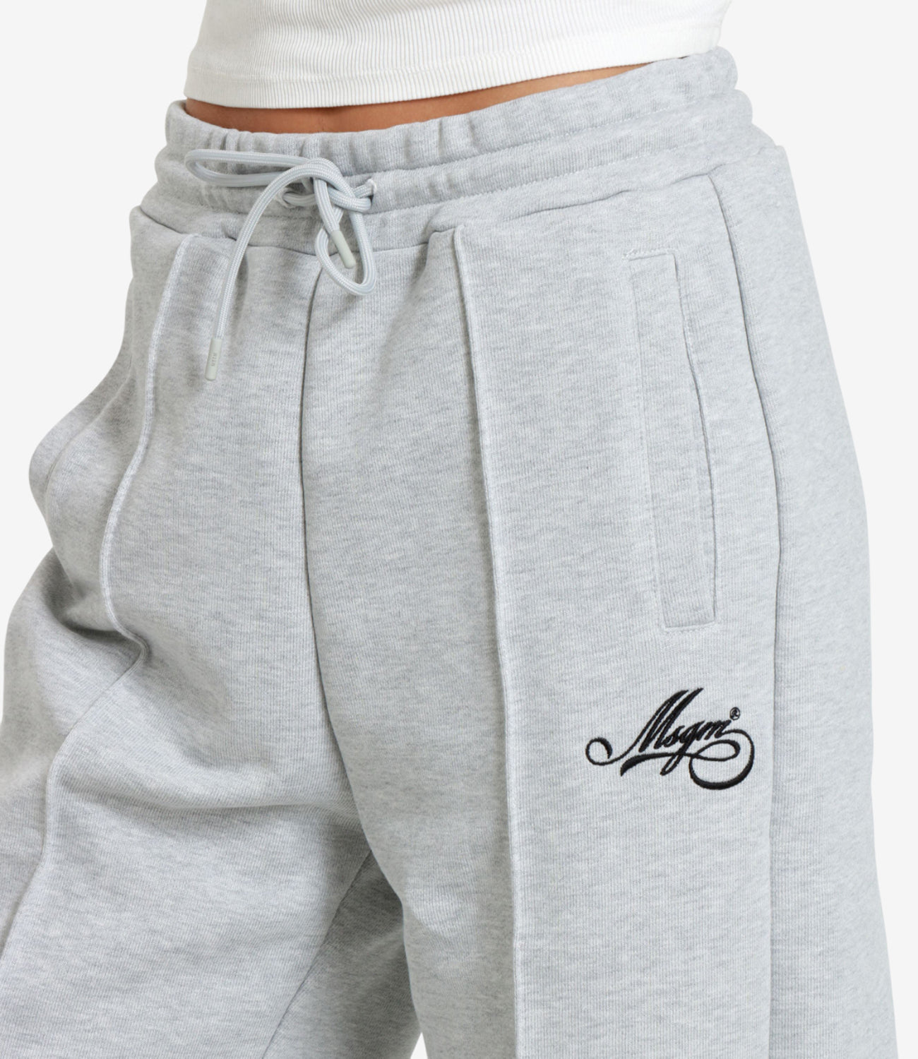 MSGM |Pantalone Sportivo Grigio