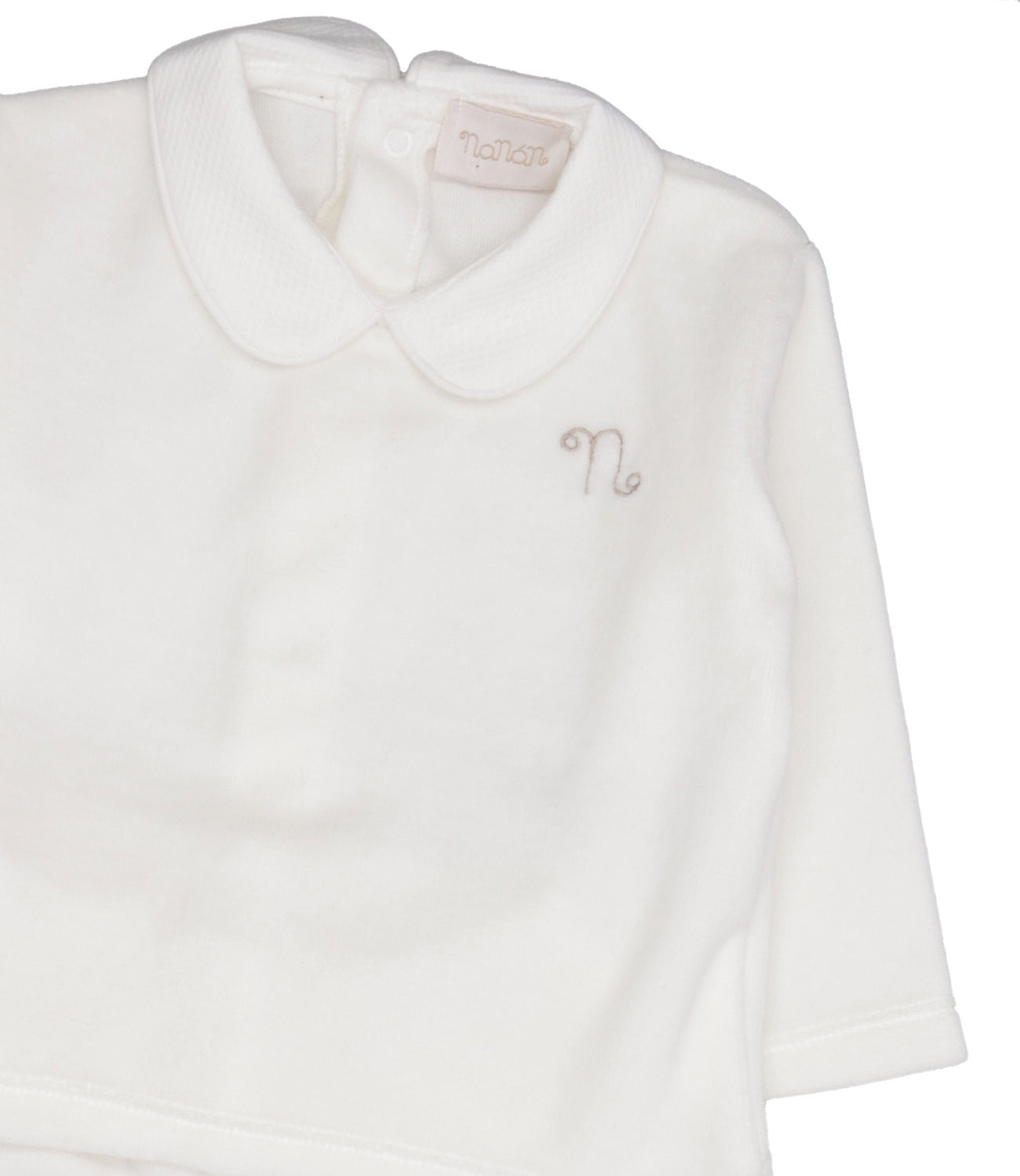 Nanan | Set Maglia Pantalone Bianco