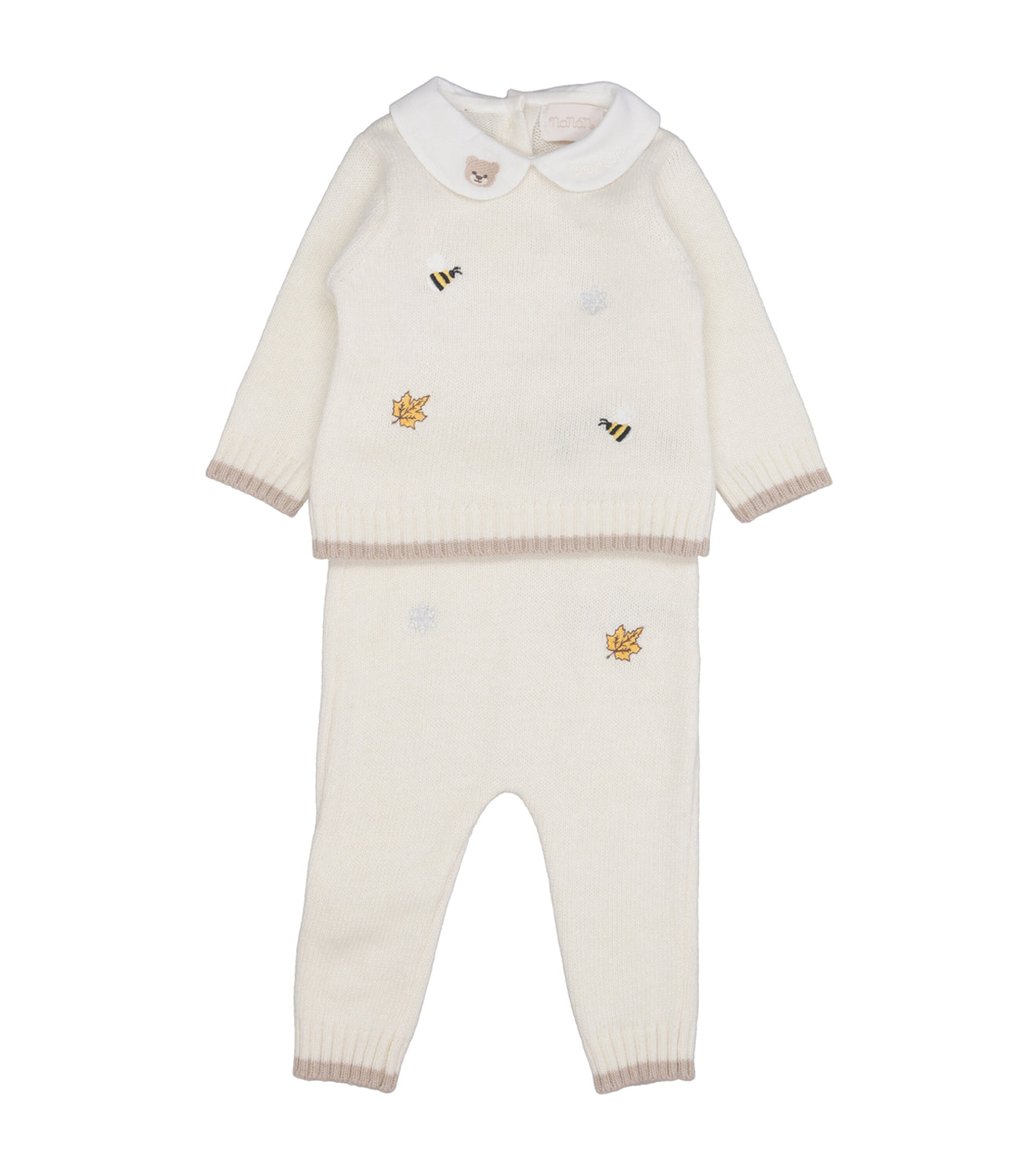 Nanan | Set Maglia Pantalone Bianco