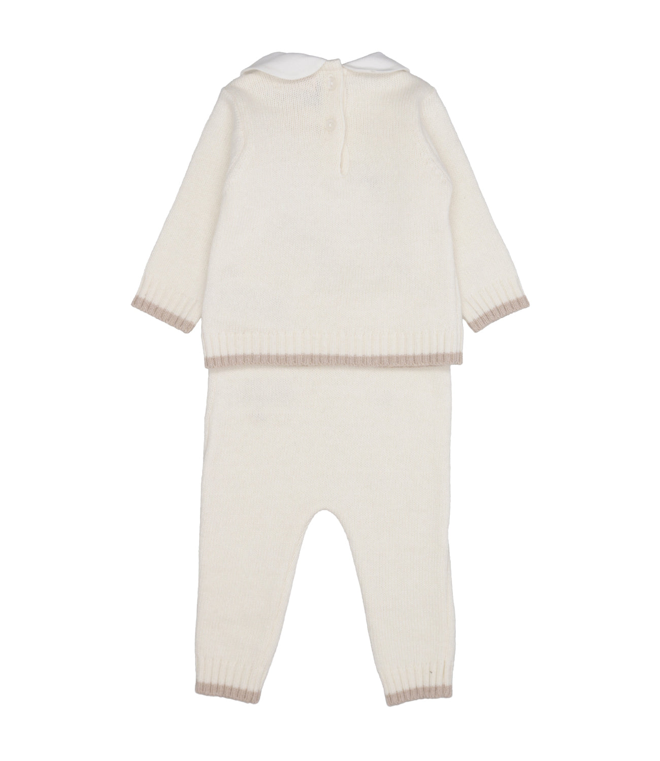 Nanan | Set Maglia Pantalone Bianco