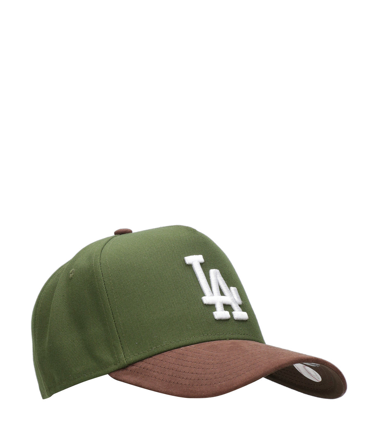 New Era | Cappello Suede Visor Eframe Losdod Verde Militare e Marrone