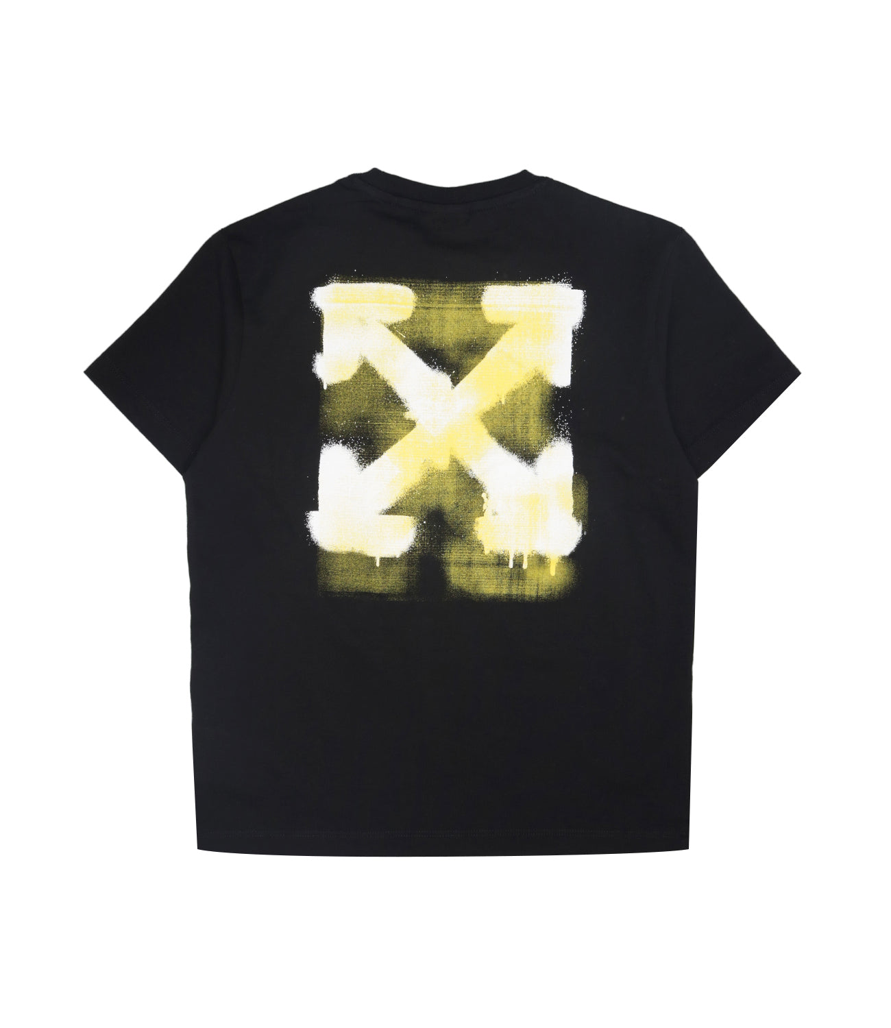 Off White Kids | T-Shirt Nero e Giallo