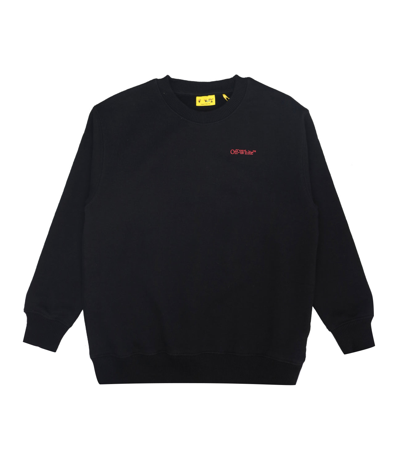 Off White Kids | Felpa Nero e Rosso