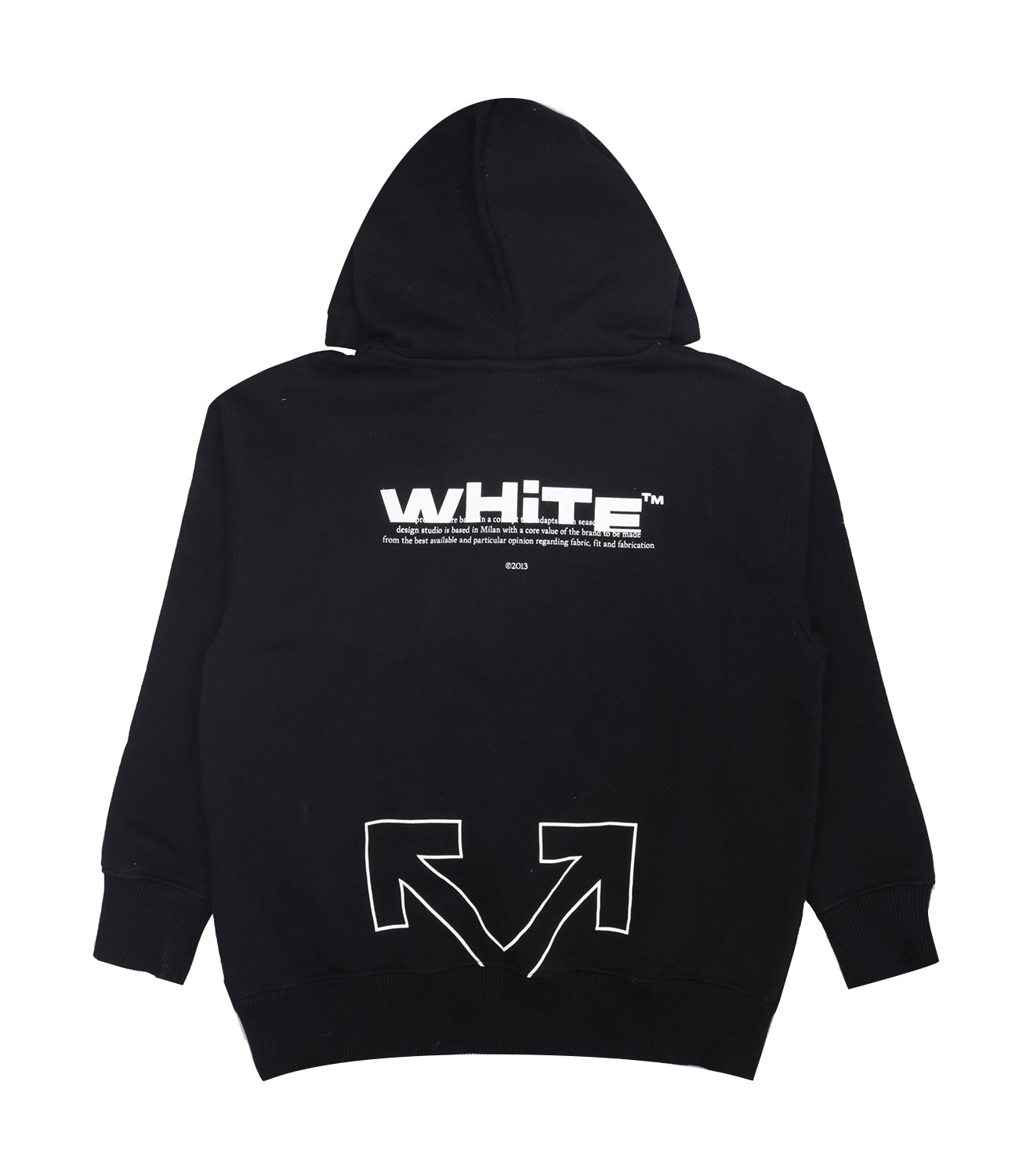 Off White Kids | Felpa Nero e Bianco