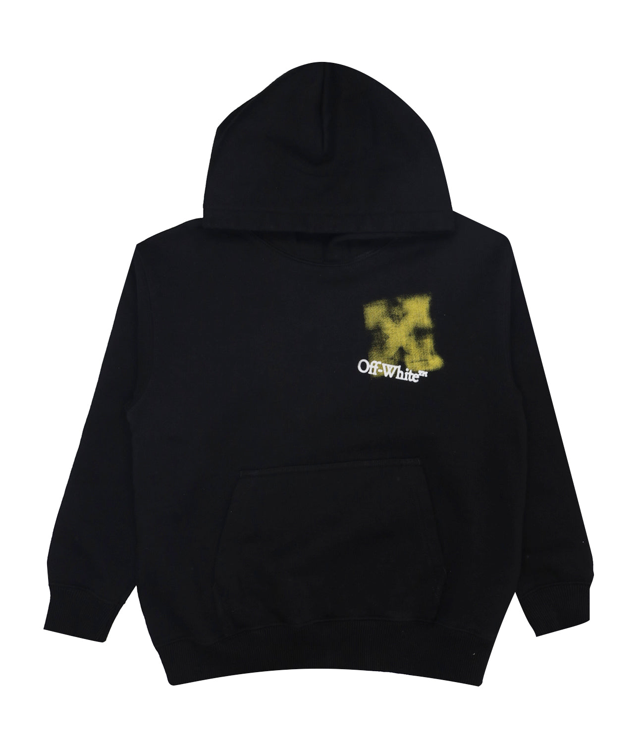 Off White Kids | Felpa Nero e Giallo