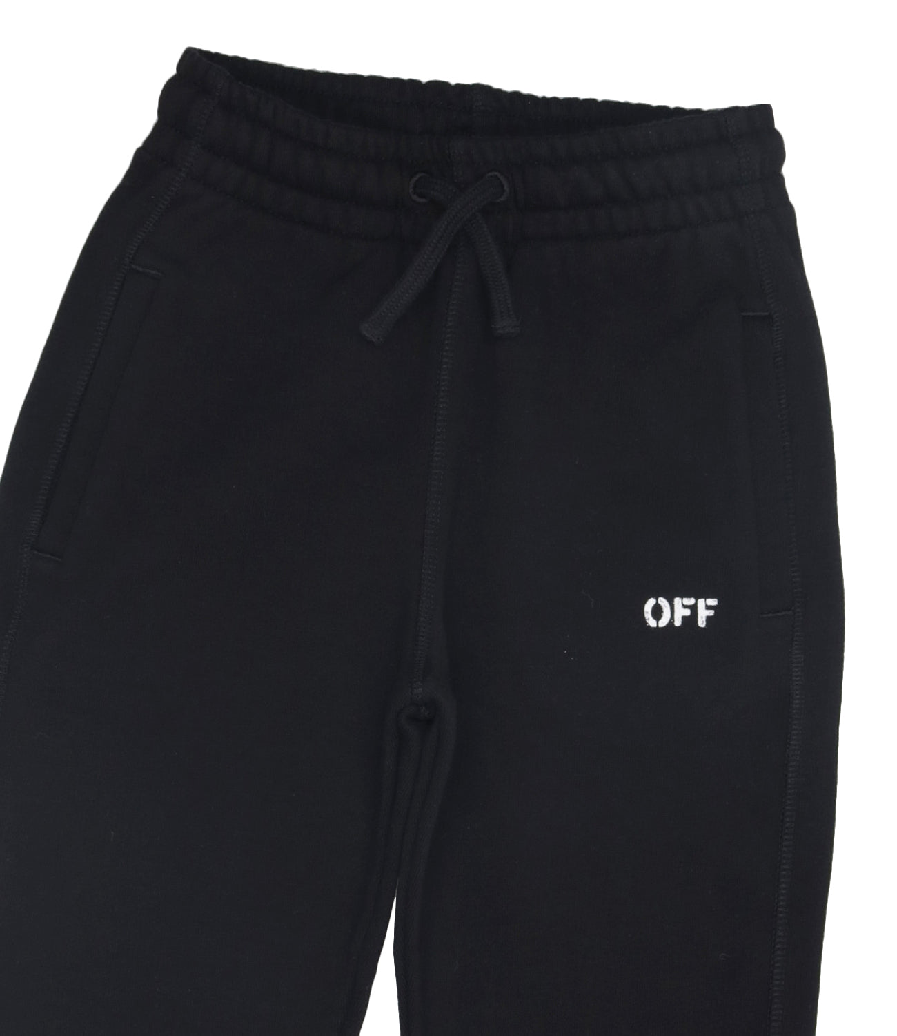 Off White Kids | Pantalone Sportivo Nero e Bianco