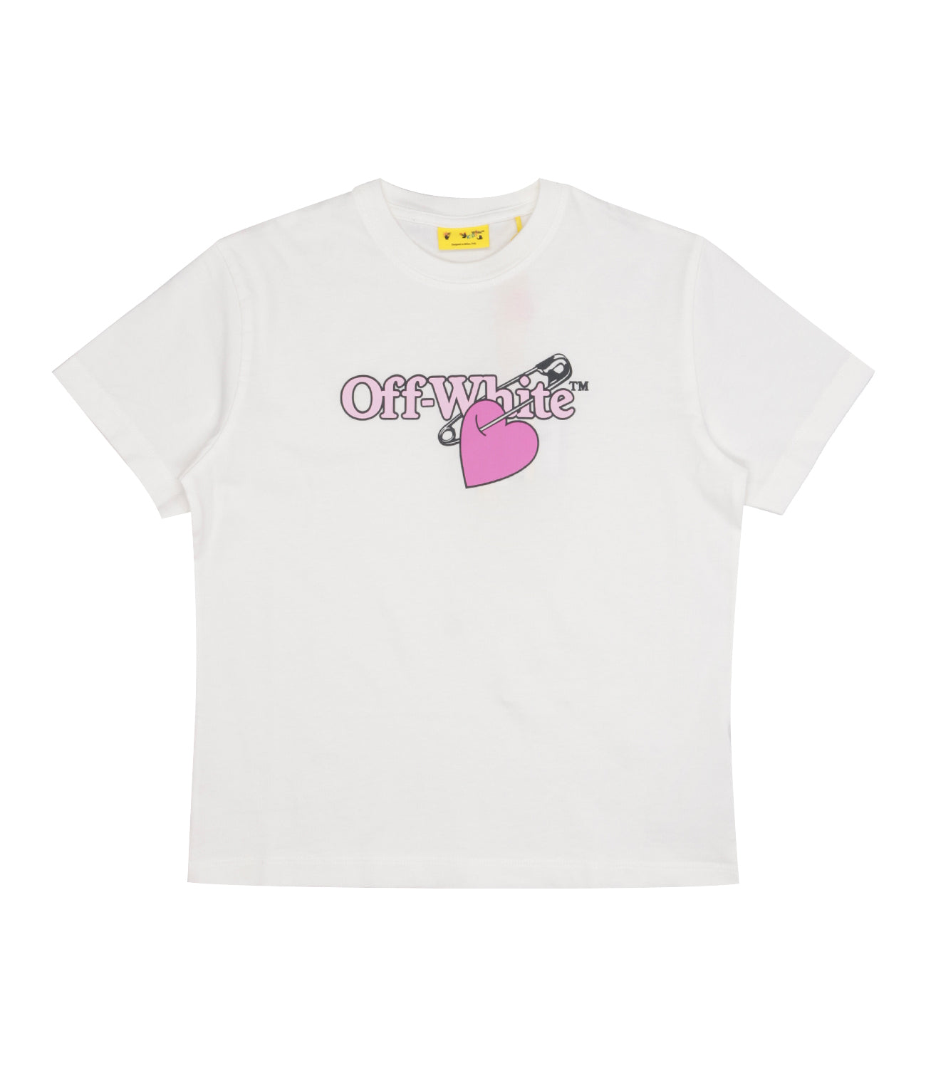 Off White Kids | T-shirt Bianco e Fuxia