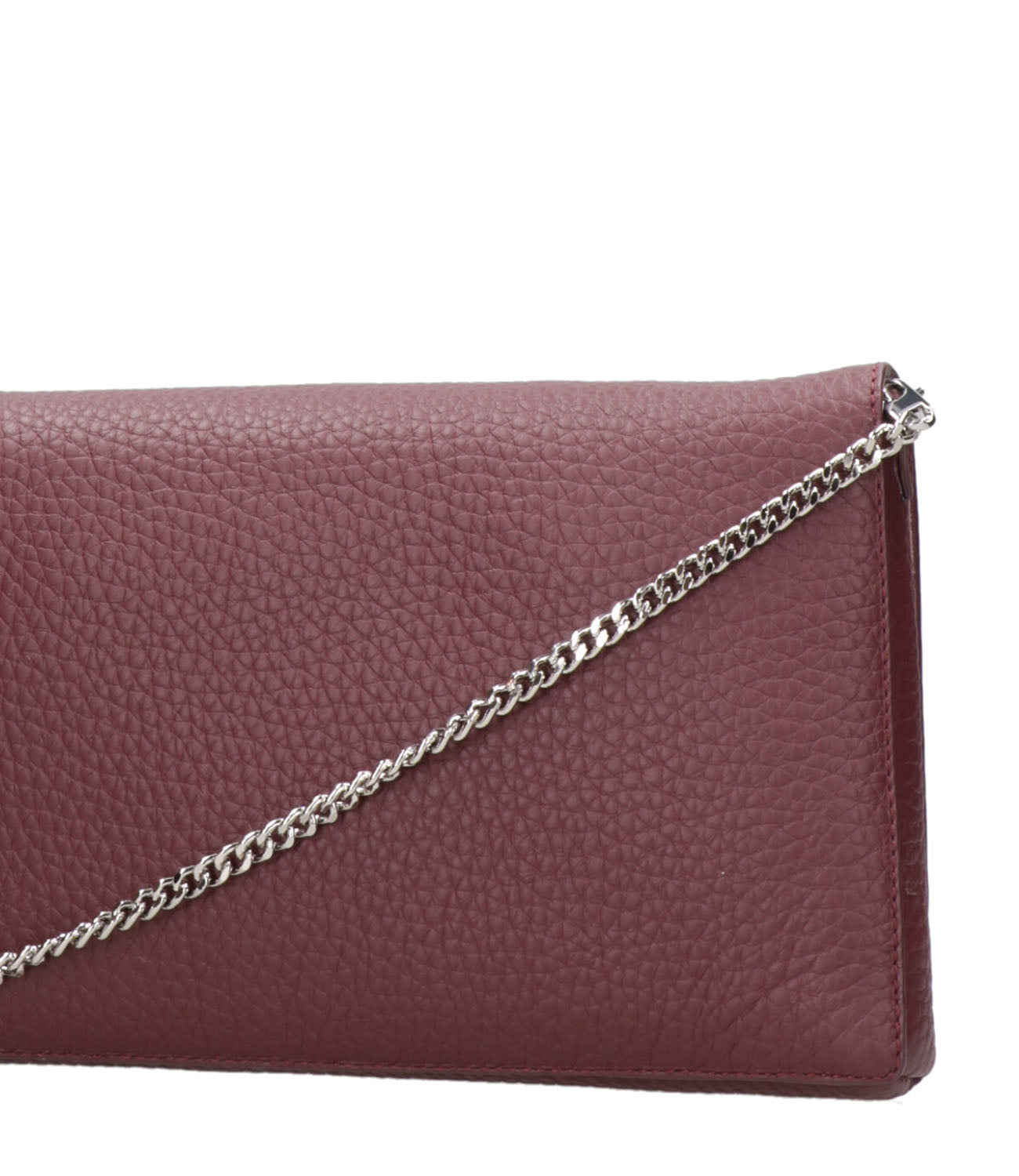 Orciani | Clutch Gossip Soft Bordeaux