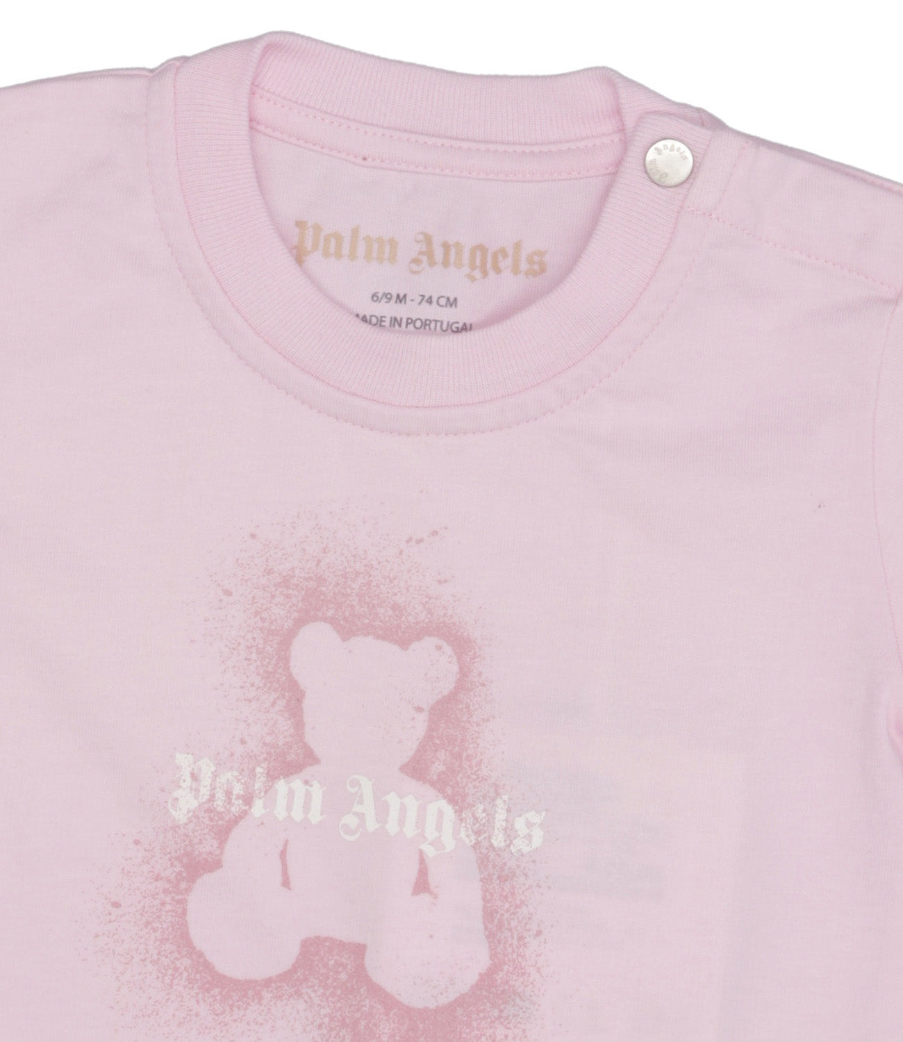 Palm Angels Kids | T-Shirt Spray Bear Rosa