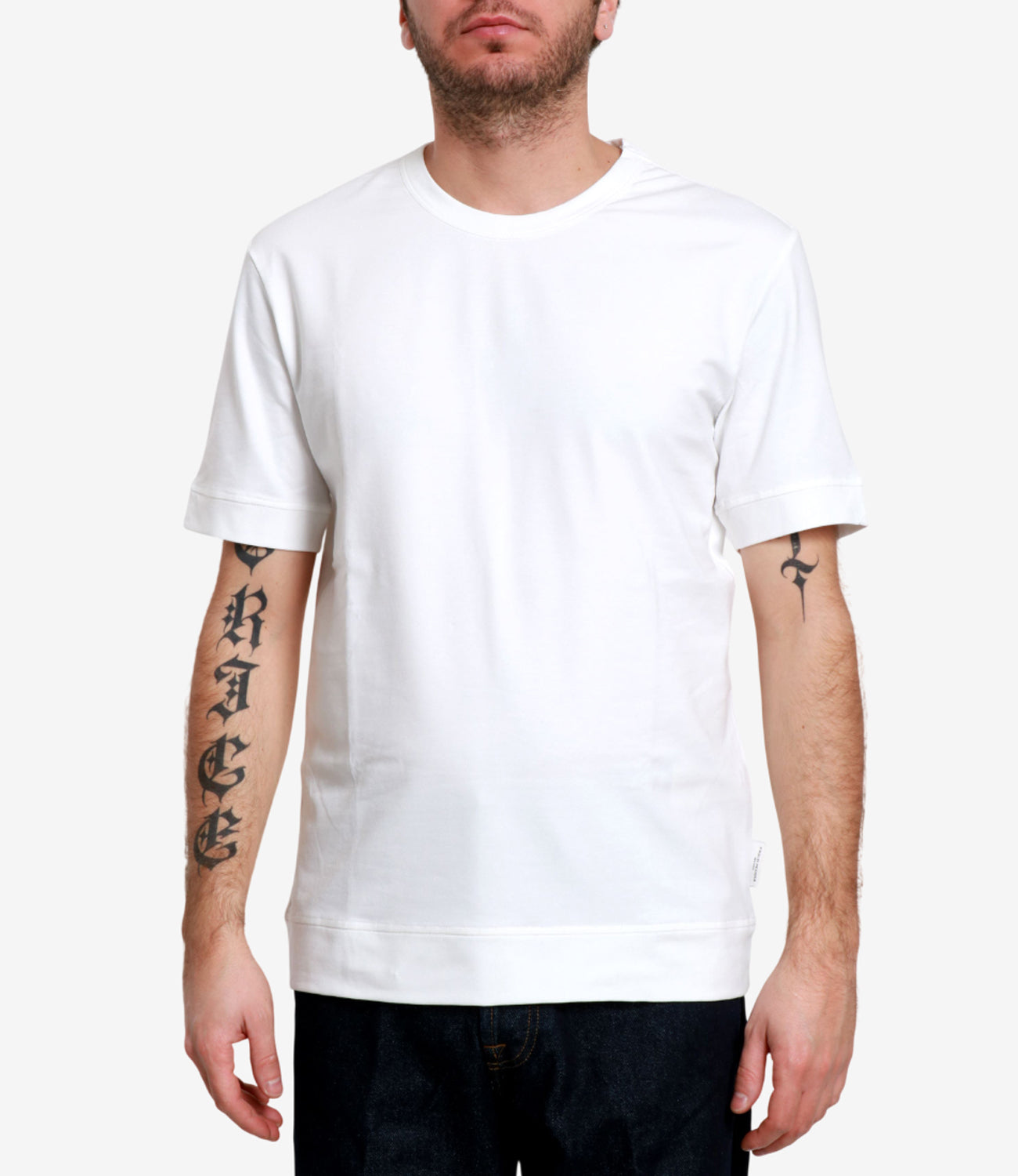 Paolo Pecora | T-Shirt Bianco Ottico