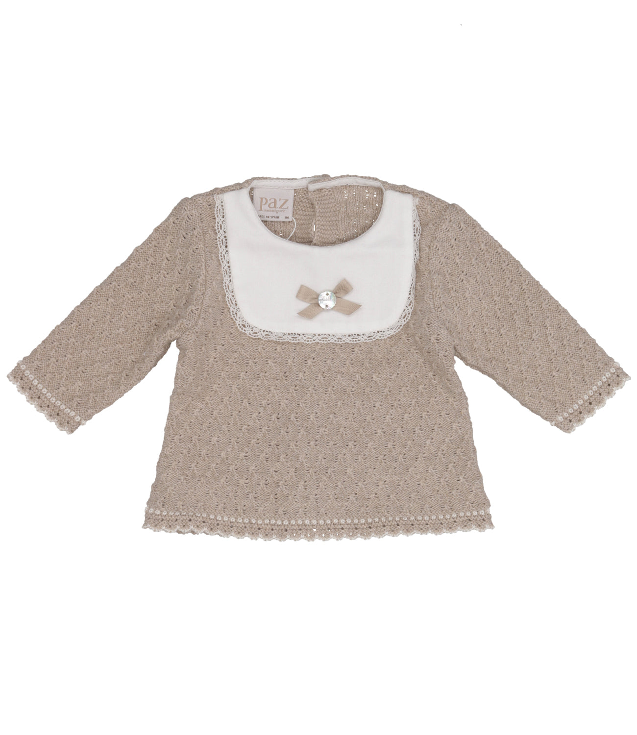 Paz Rodriguez | Maglia Pony Marrone Chiaro Beige