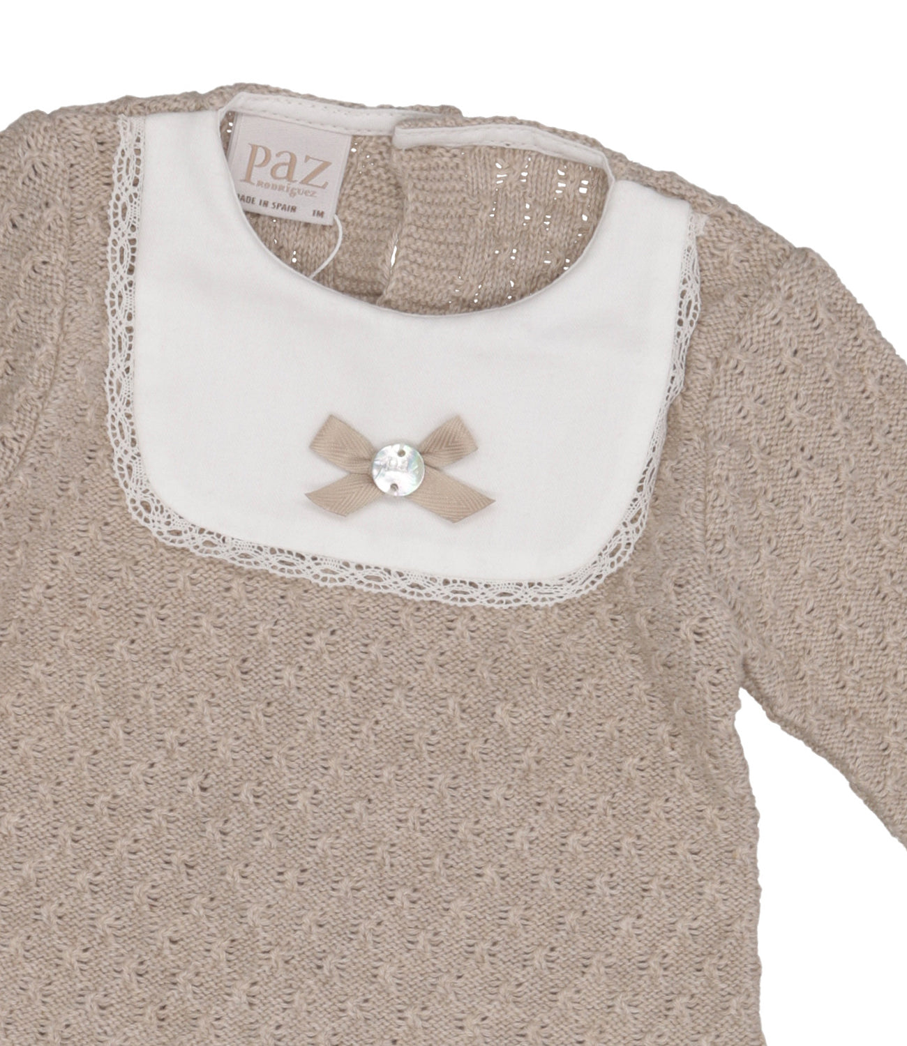 Paz Rodriguez | Maglia Pony Marrone Chiaro Beige