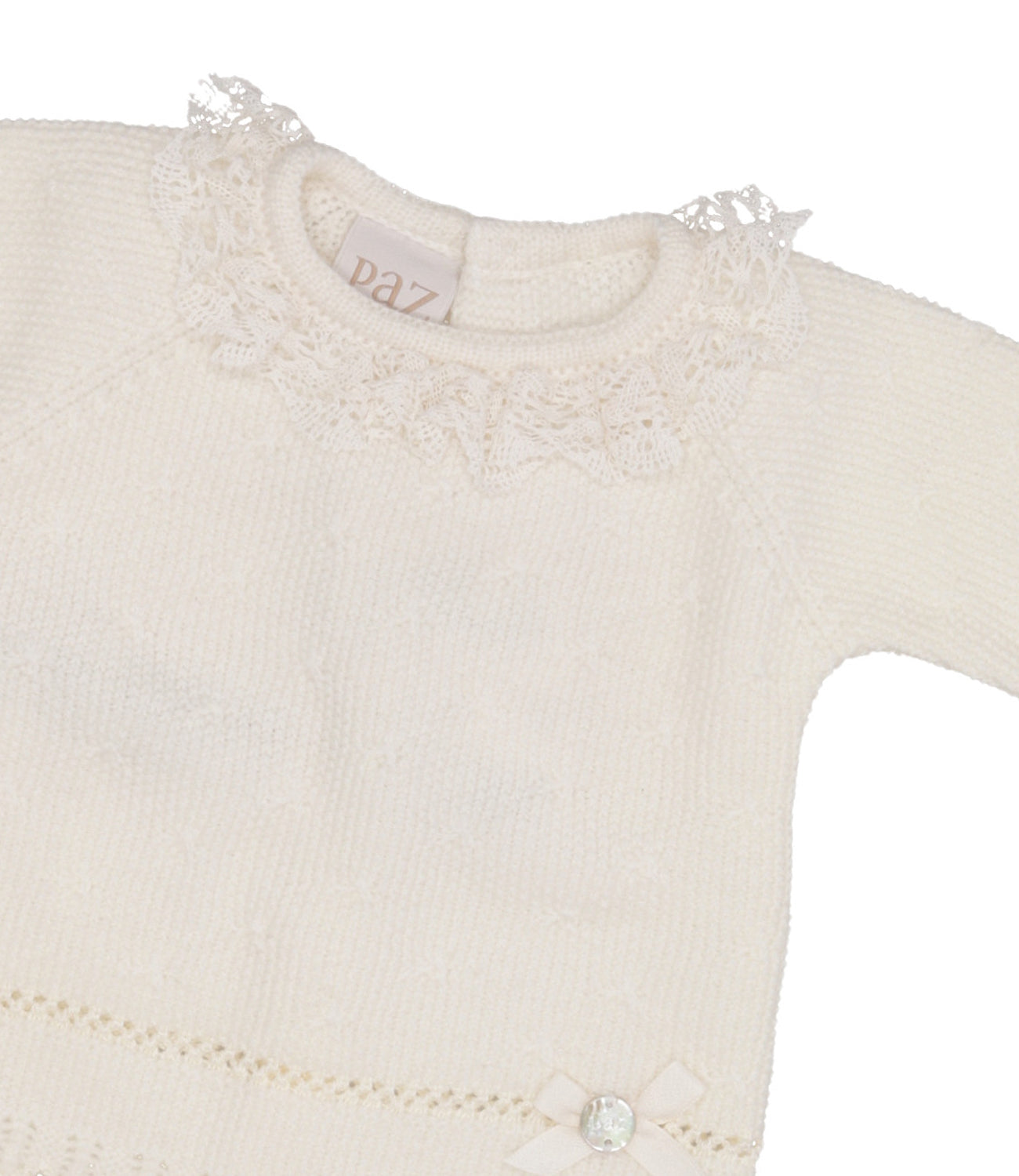 Paz Rodriguez | Set Maglia Leggings Semilla Crema