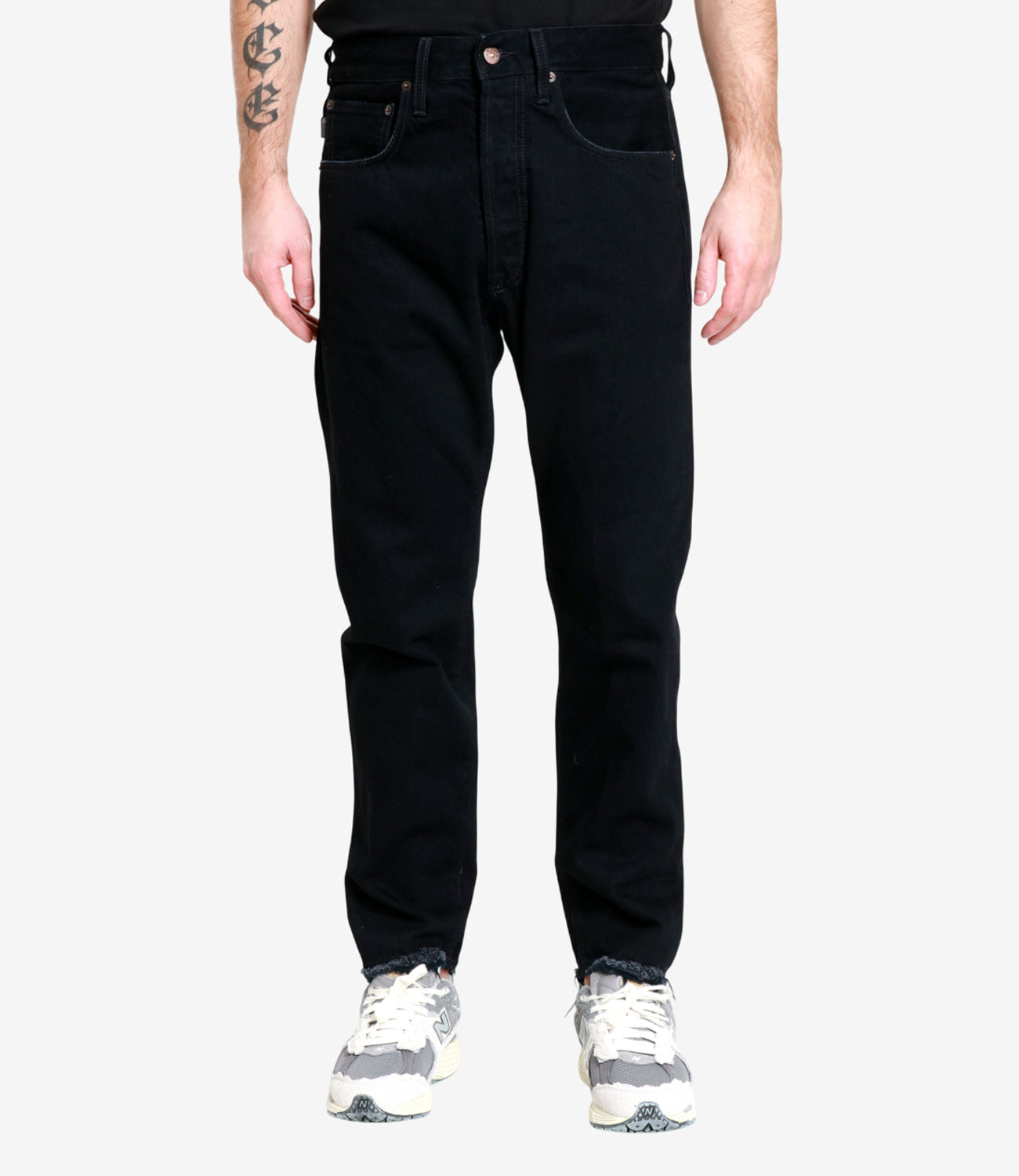 People | Jeans Rico Denim nero