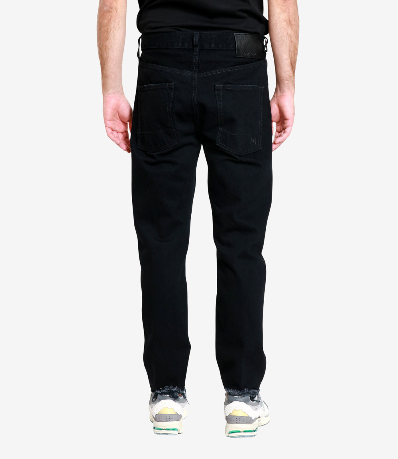 People | Jeans Rico Denim nero